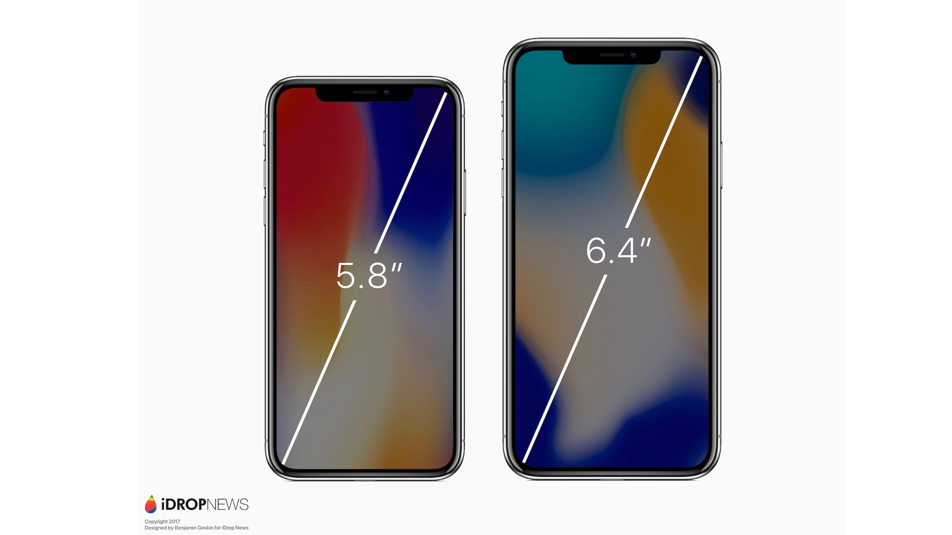 Renders imagine rumored 'iPhone X Plus' with 6.4-inch ...