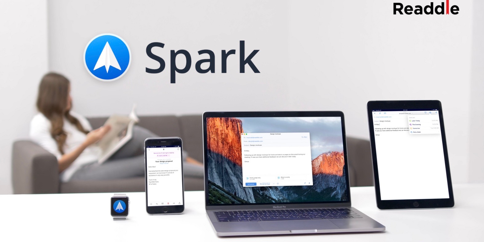 spark for mac email