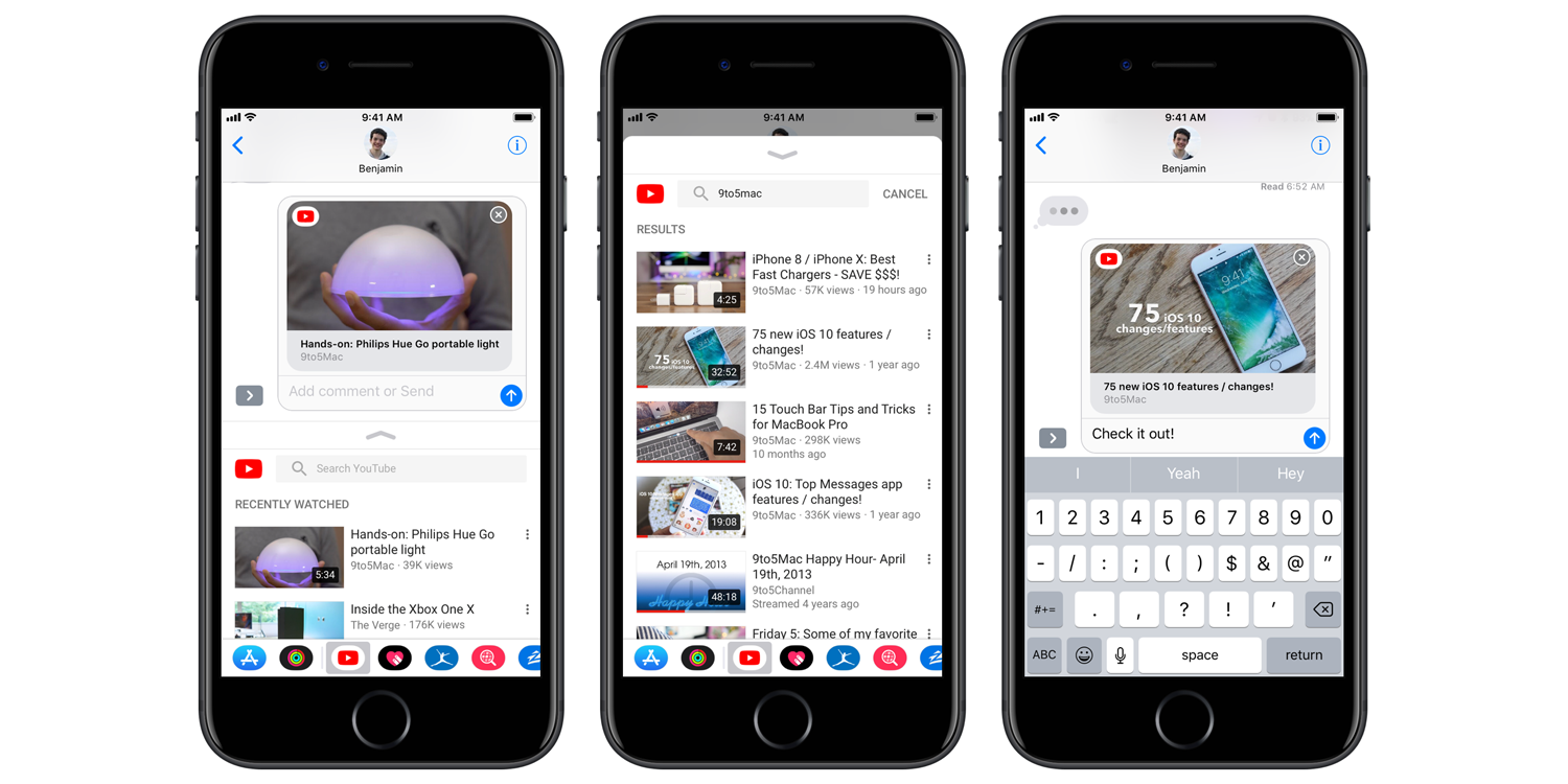 YouTube discontinues its iMessage application for Apple iphone and iPad