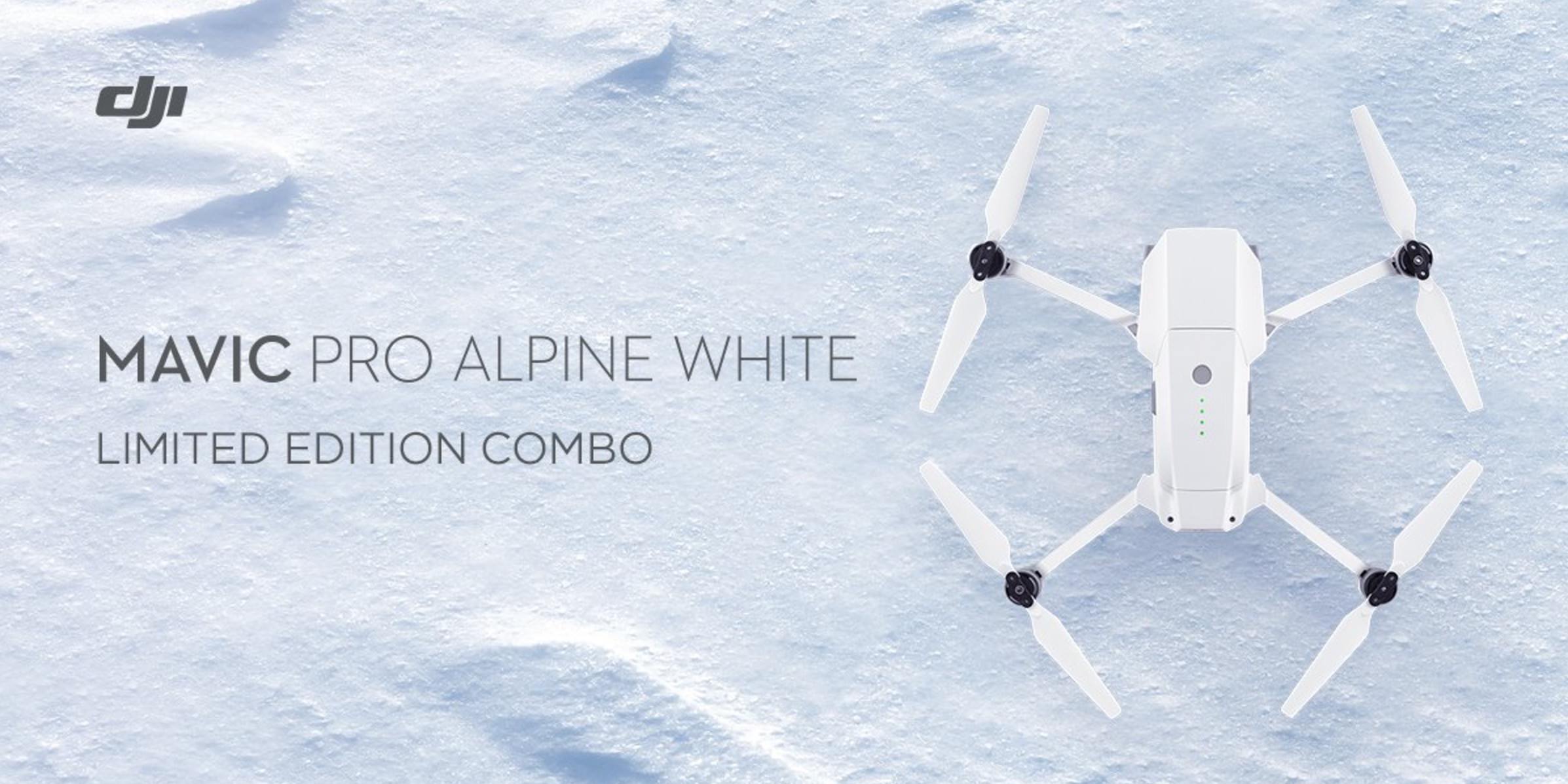 mavic pro alpine white