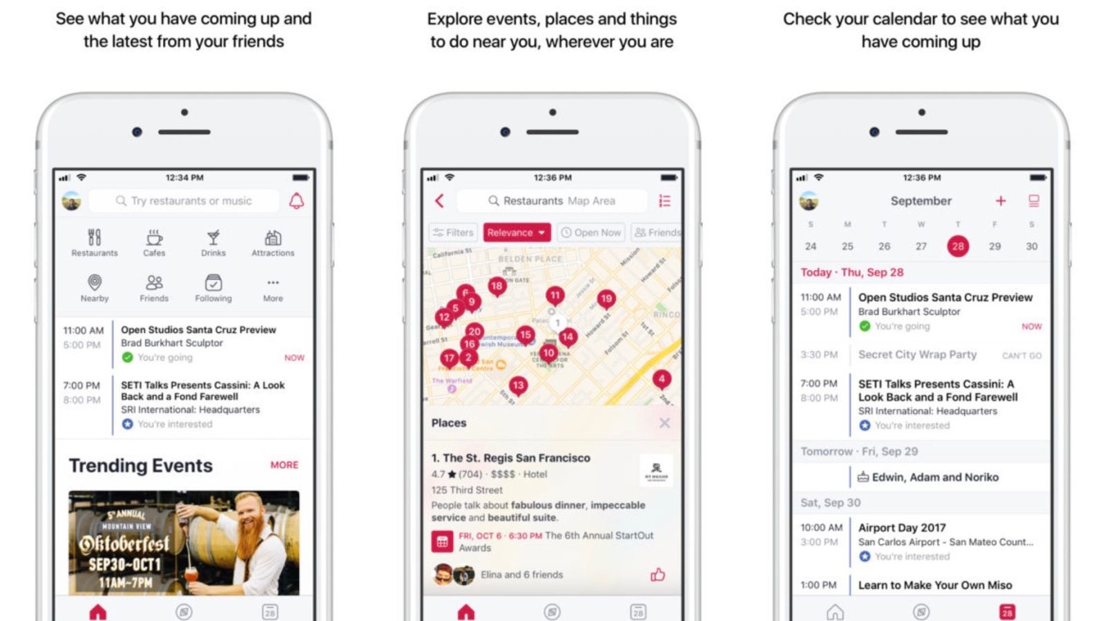Facebook rebrands Events app as Facebook Local, adds bars, restaurants