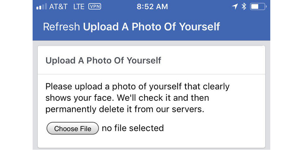 not able to upload photos to friendly for facebook app