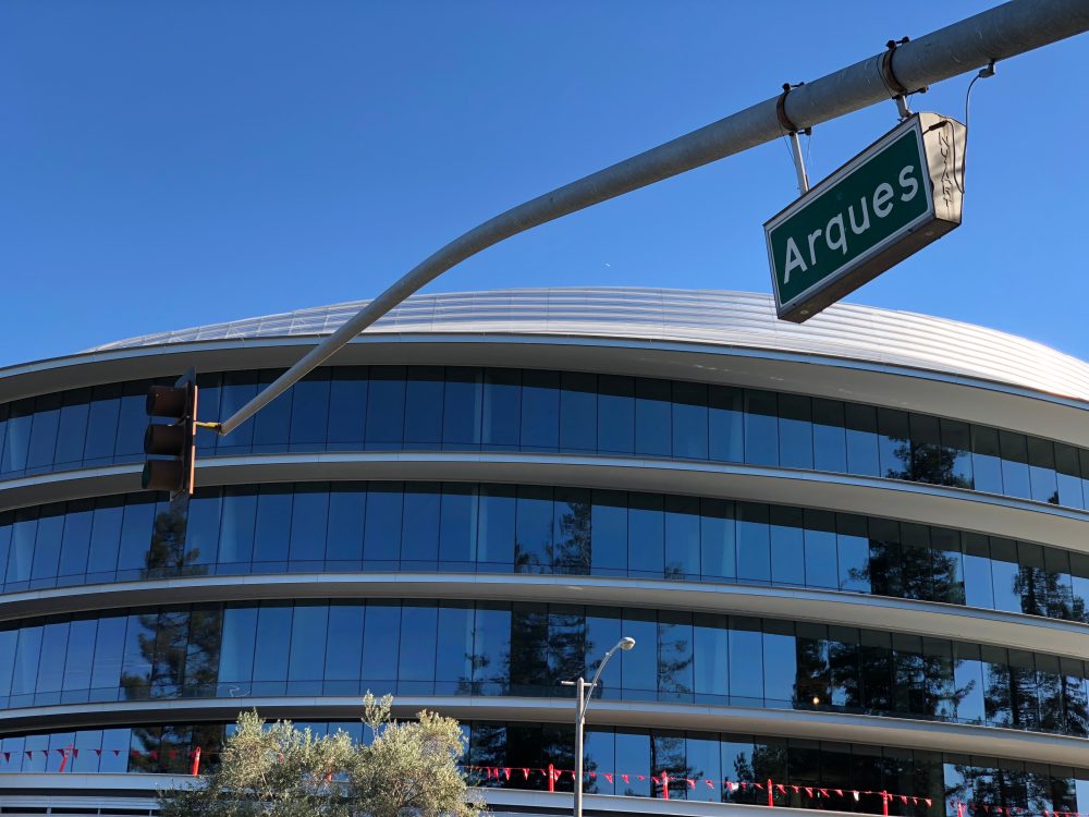 Construction of Apple's stunning 'second spaceship' campus in Sunnyvale