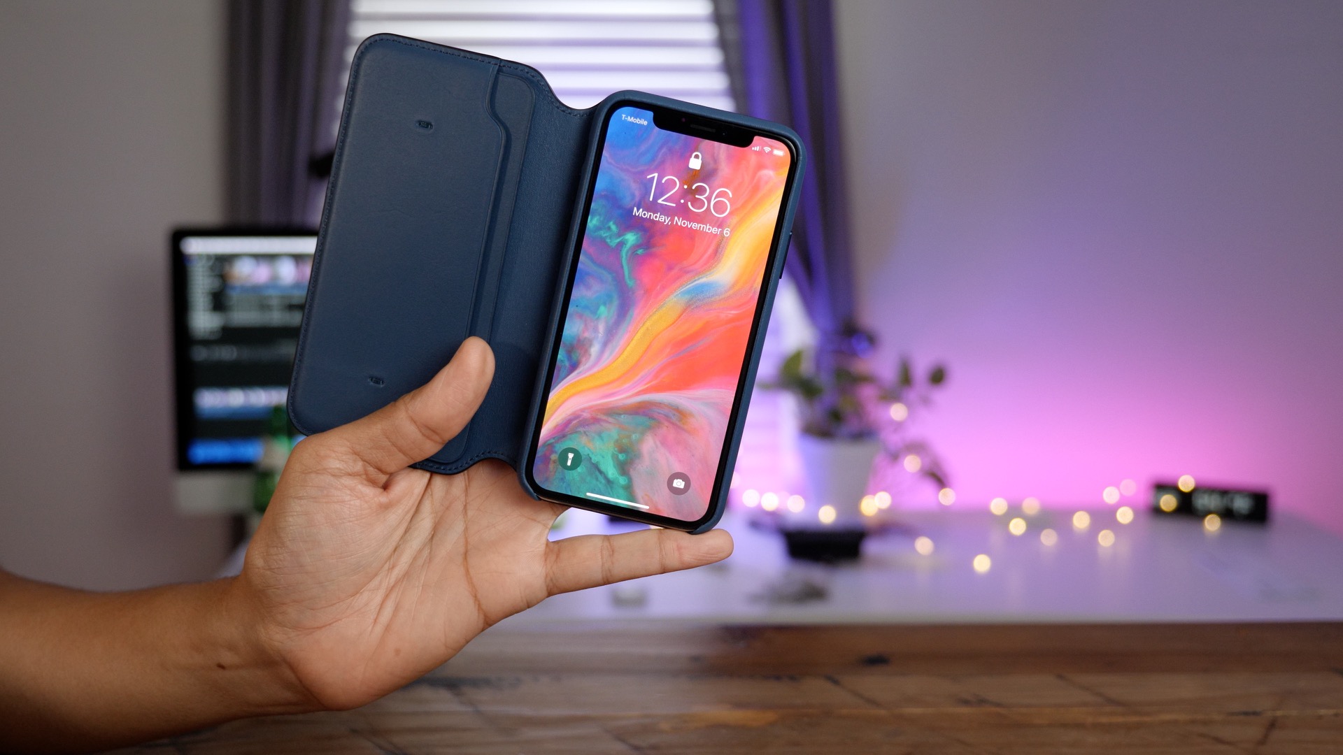 Hands-on: iPhone X Leather Folio Case - like a Smart Case for your ...
