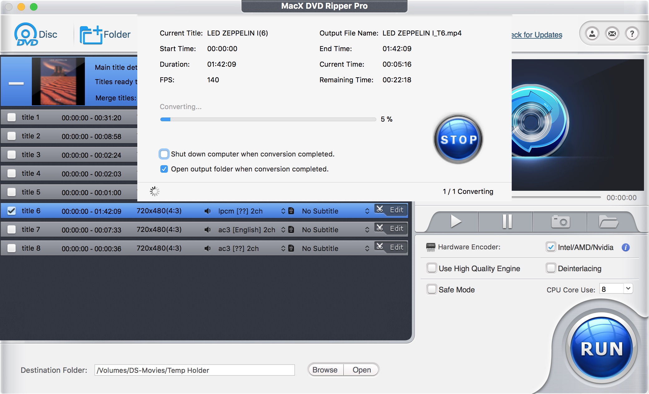 Giveaway Backup Your DVD Collections at the Fastest Speed with MacX