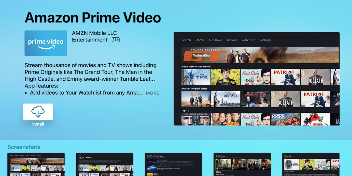 Amazon Prime Video app out to Apple TV App Store 9to5Mac