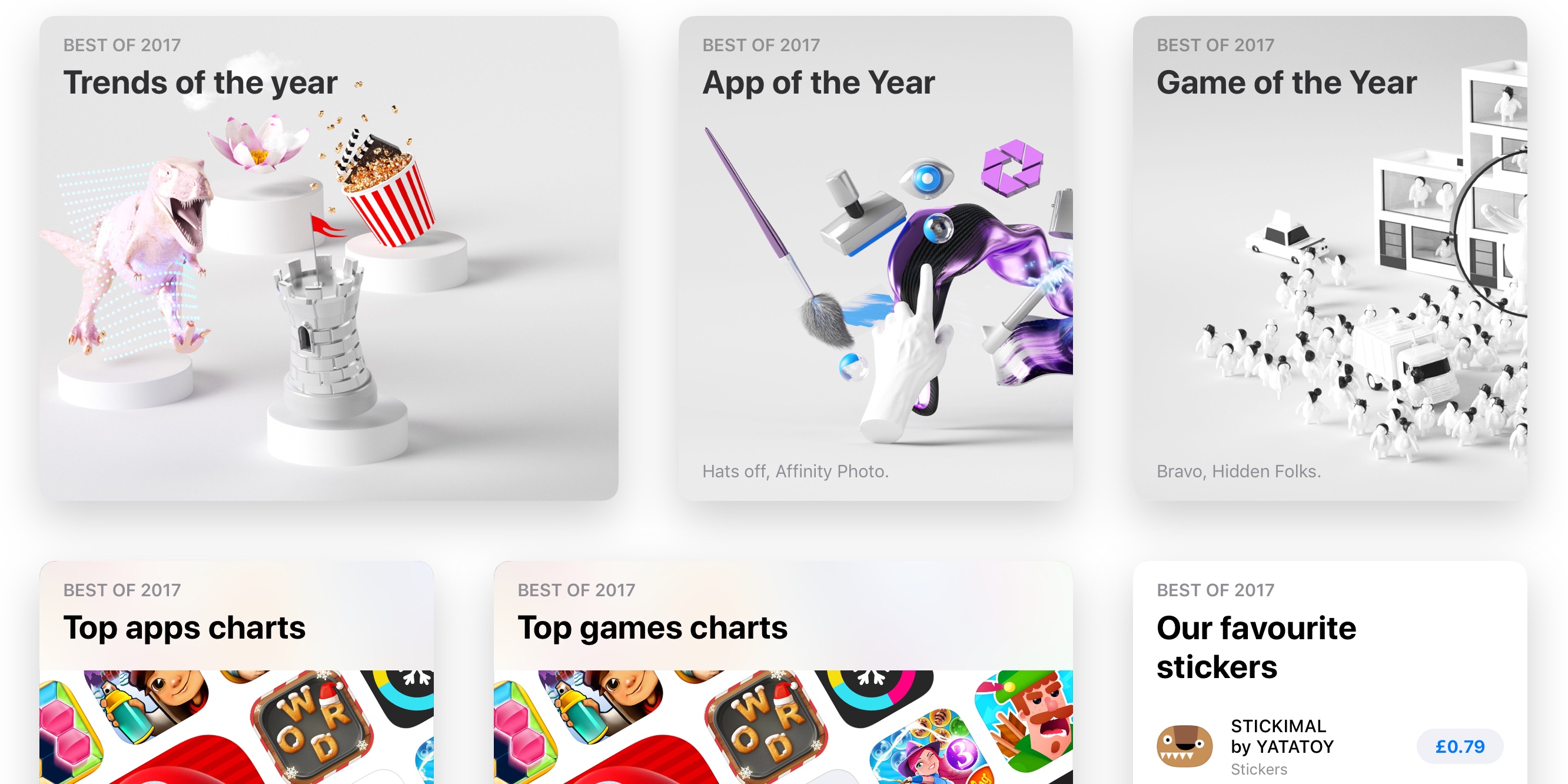 Every Apple Game of the Year, Ever