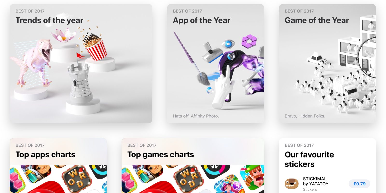 Every game of year. App of the year. Best app of the year. Топ чарт стикер.