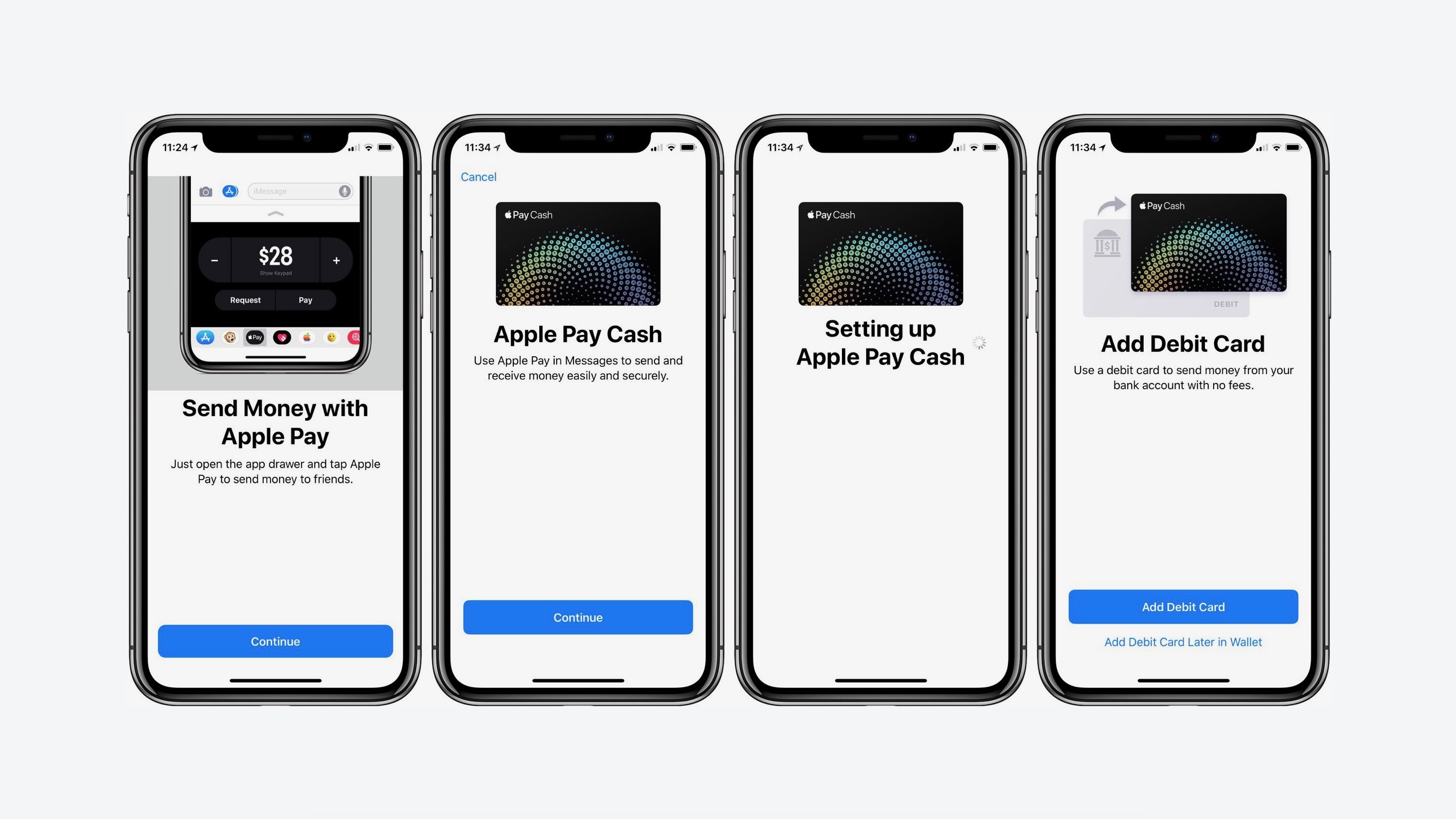 what stores have apple pay and cash back