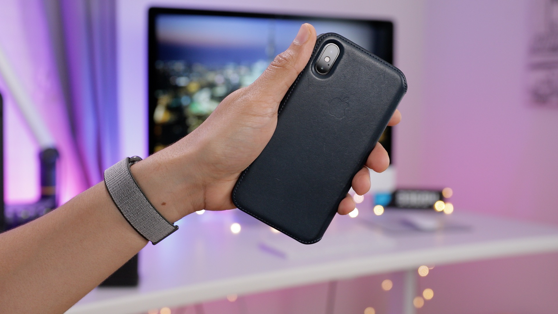 Hands-on: iPhone X Leather Folio Case - like a Smart Case for your