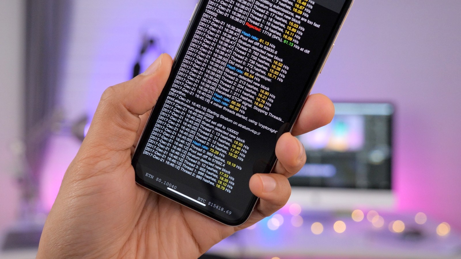 Hands On!    Mobileminer How To Mine Cryptocurrency On An Iphone - 
