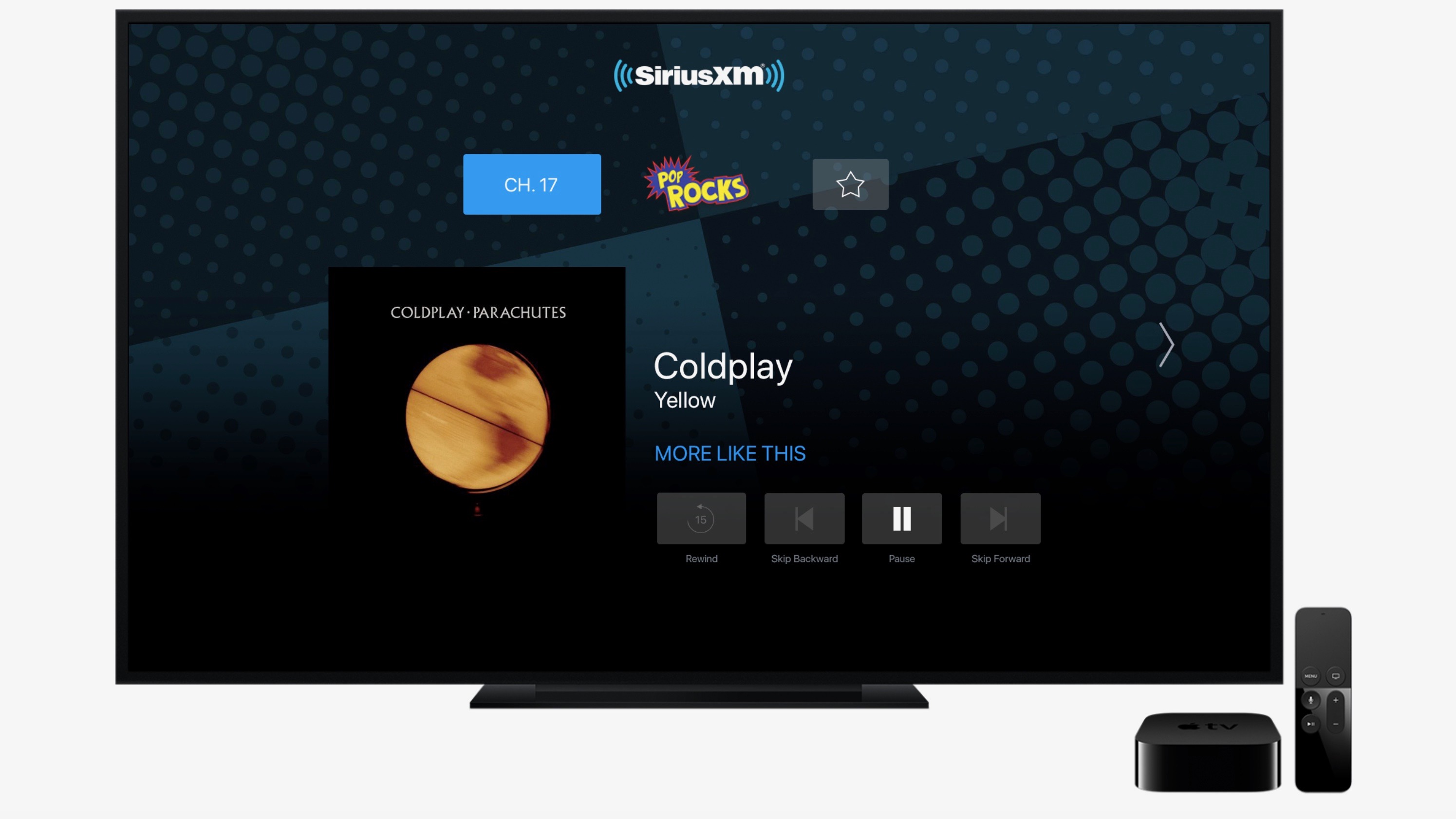 SiriusXM releases new app bringing streaming radio service to Apple TV