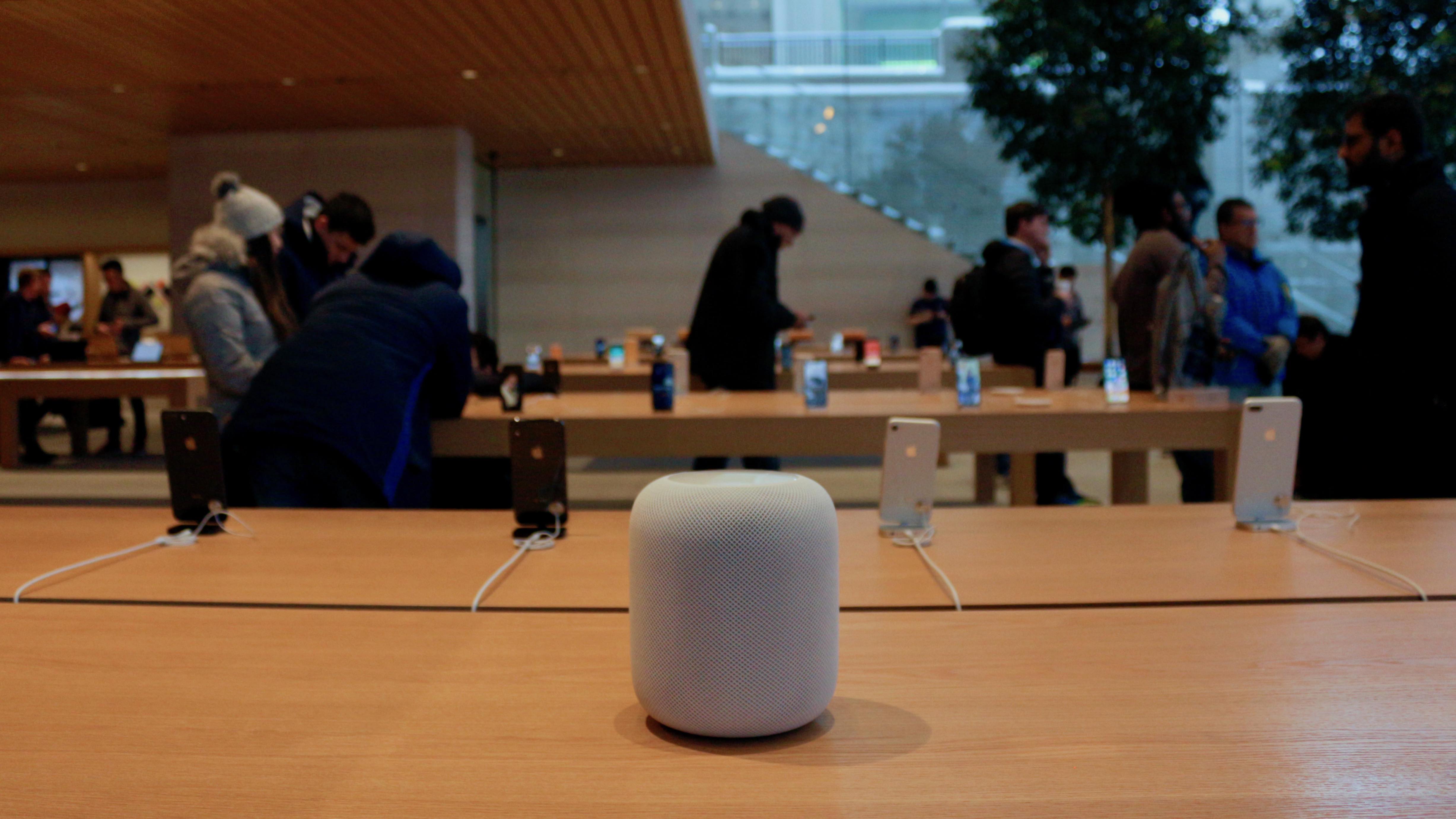 Here's how Apple is displaying HomePod 