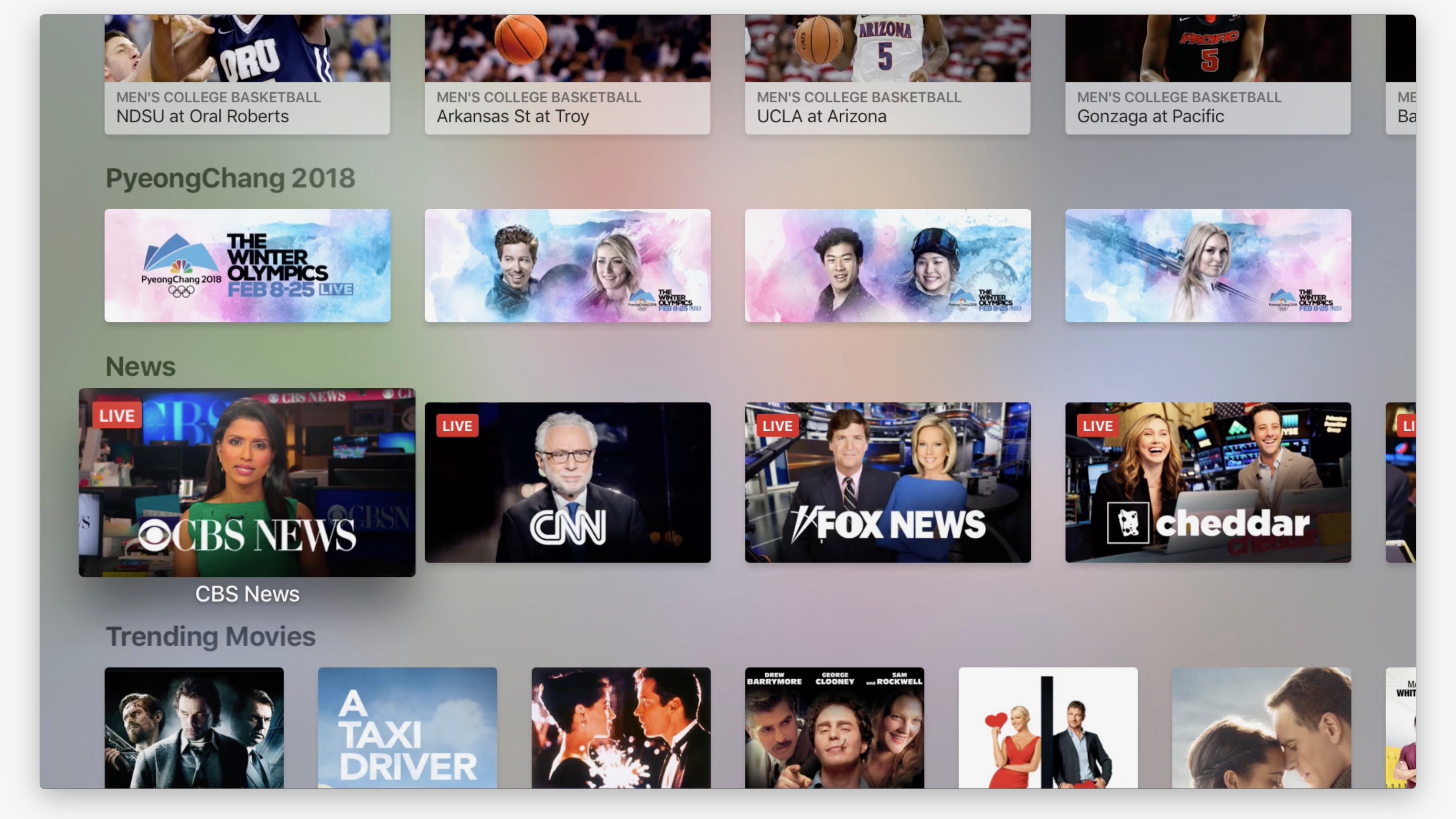 Apple TV app gains promised News section first shown in September 9to5Mac