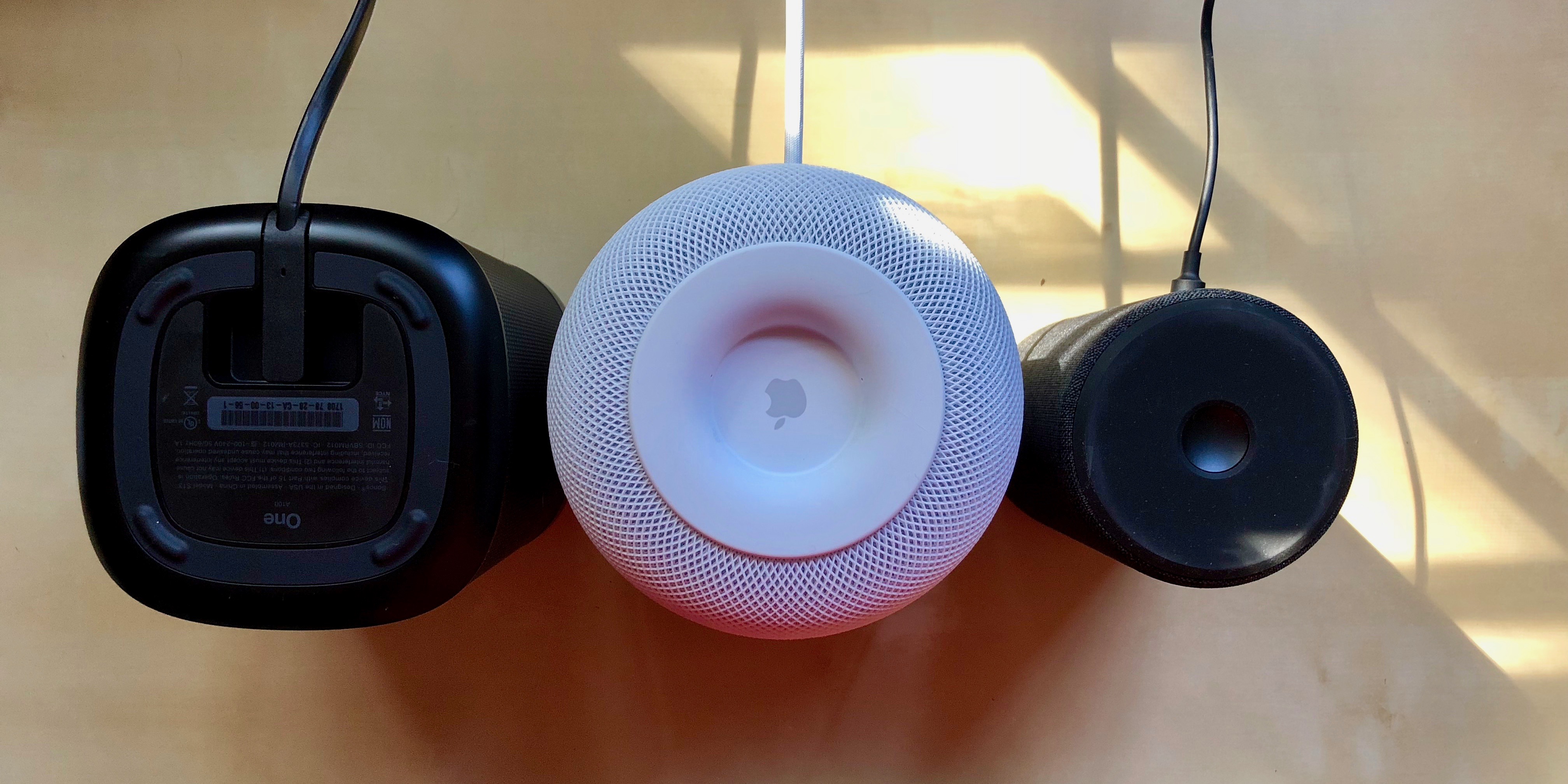 Råd pludselig Sportsmand Reviewer discovers Sonos One also marks certain wood finishes like Apple's  HomePod - 9to5Mac