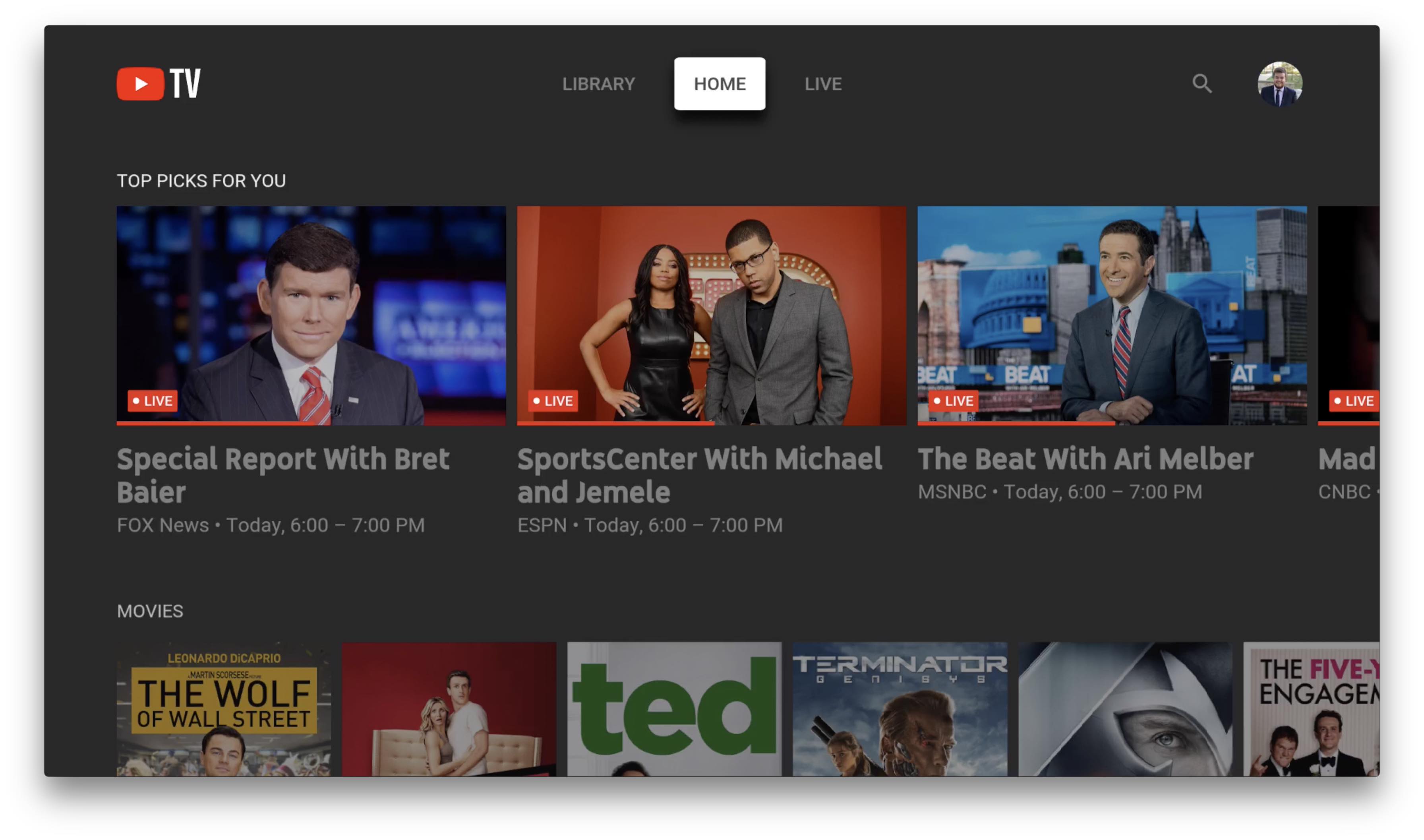 YouTube TV now available natively on Apple TV - 9to5Mac