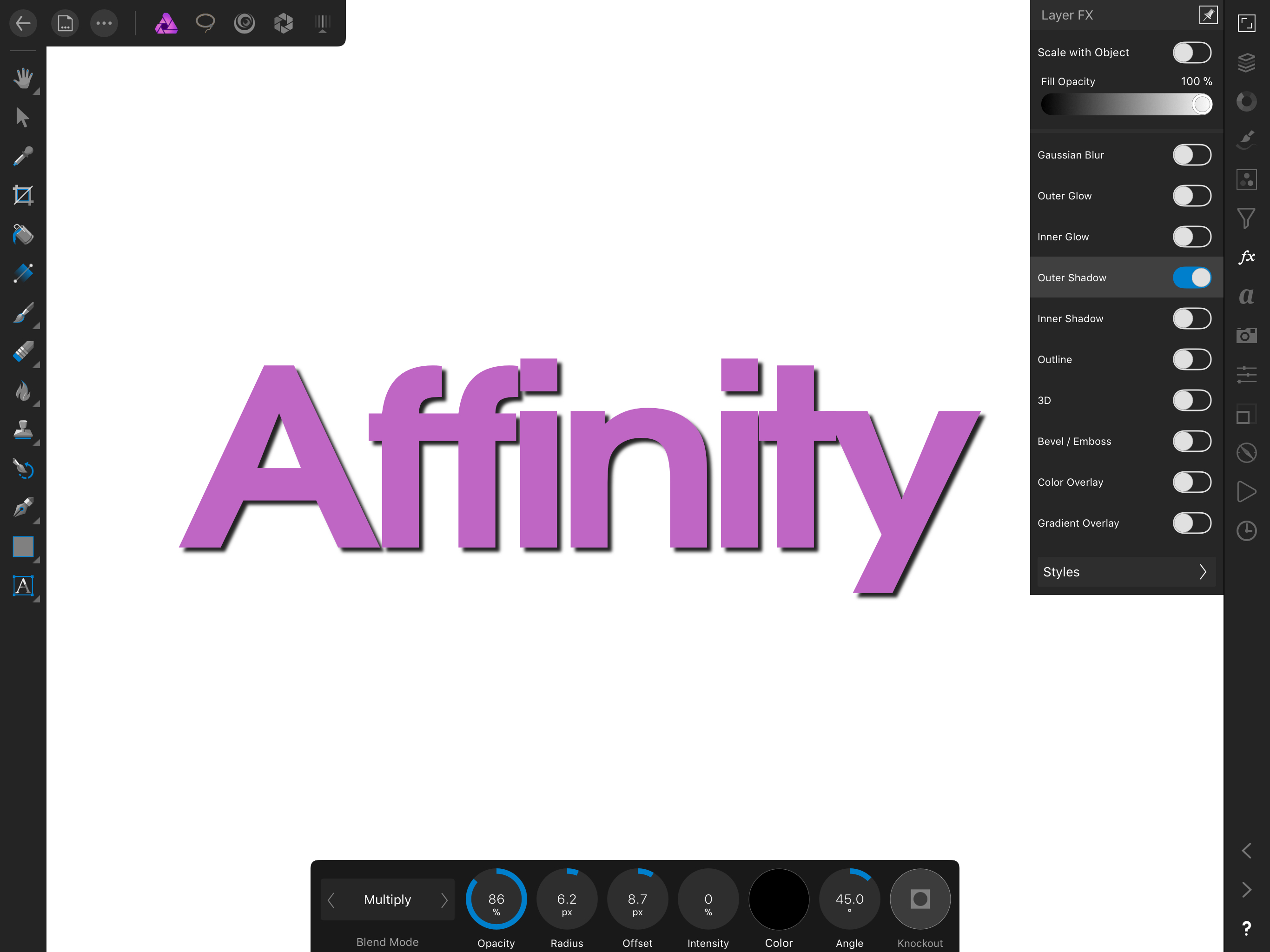 affinity ipad app