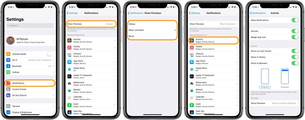 How to hide information in notification previews on iPhone - 9to5Mac