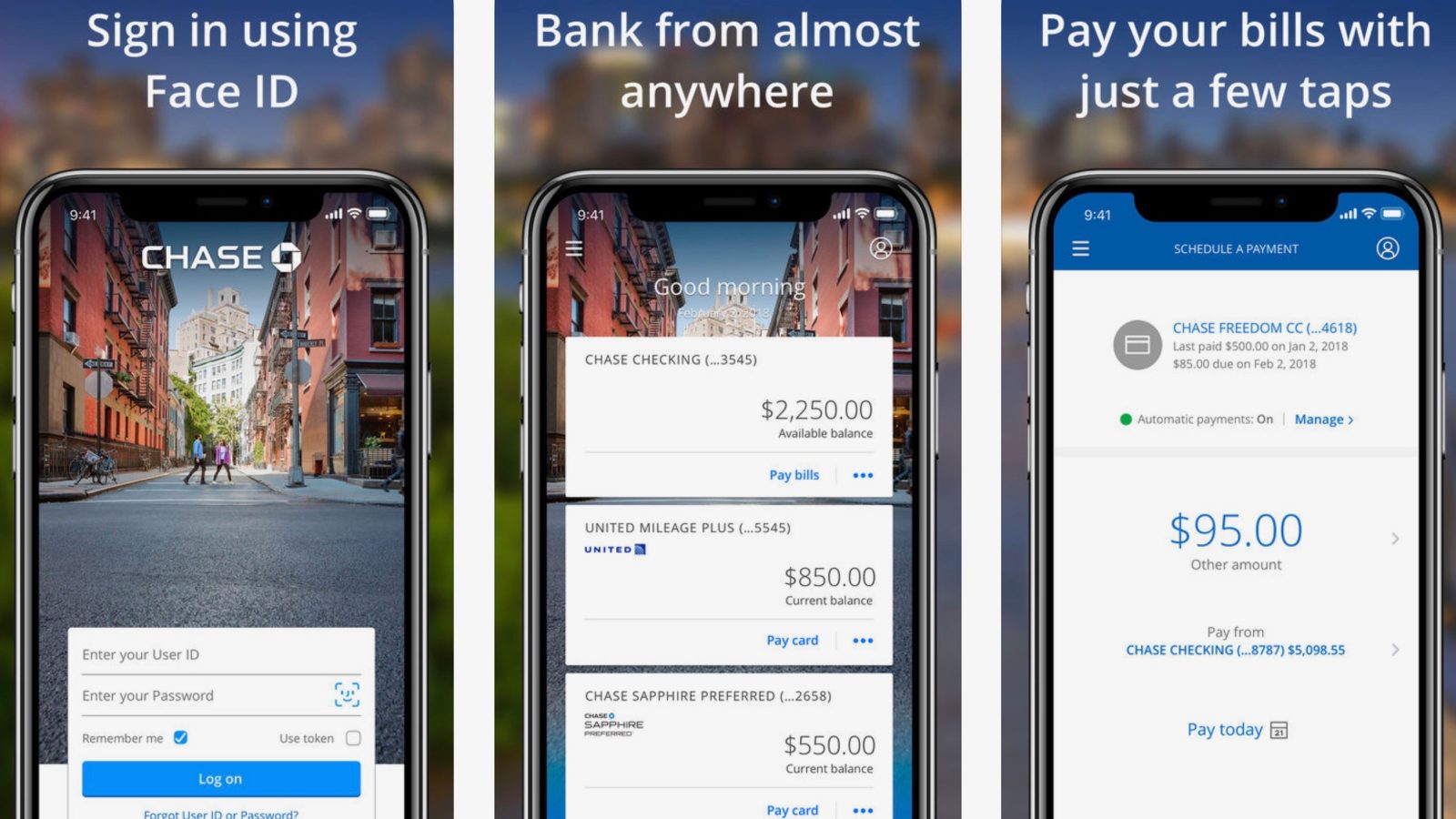 Chase Mobile Updated With Iphone X Optimization More 9to5mac