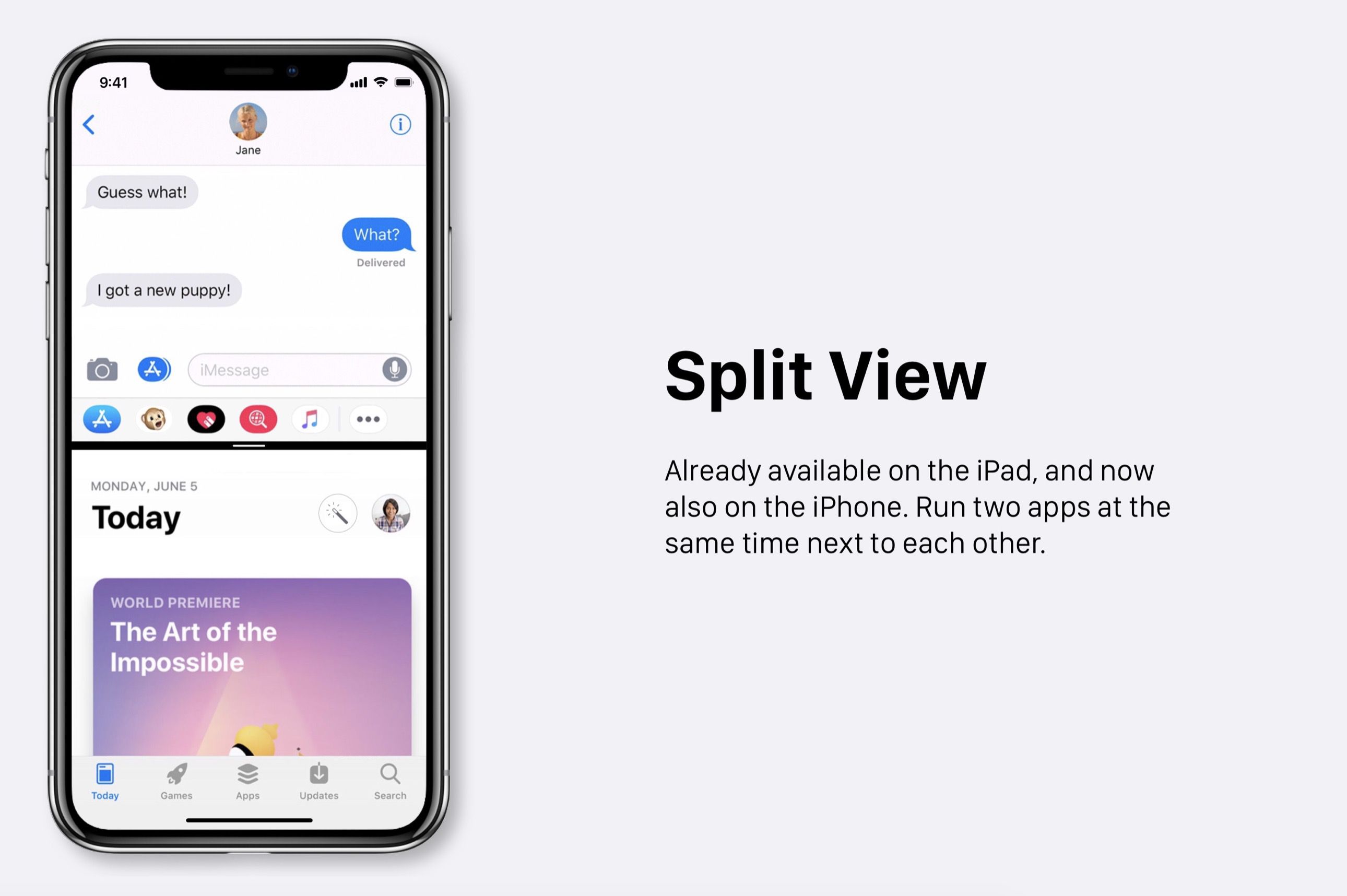 Ios 12 pro. Экран IOS 12. Split view iphone. IOS 12 Интерфейс. Split экрана айфон.