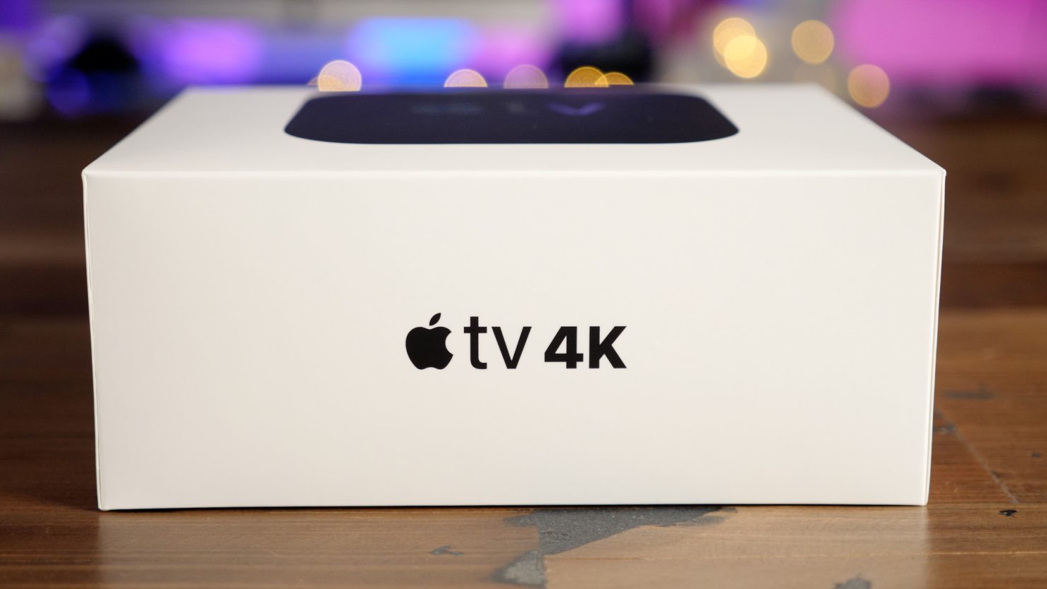 Apple TV 4K box pictured