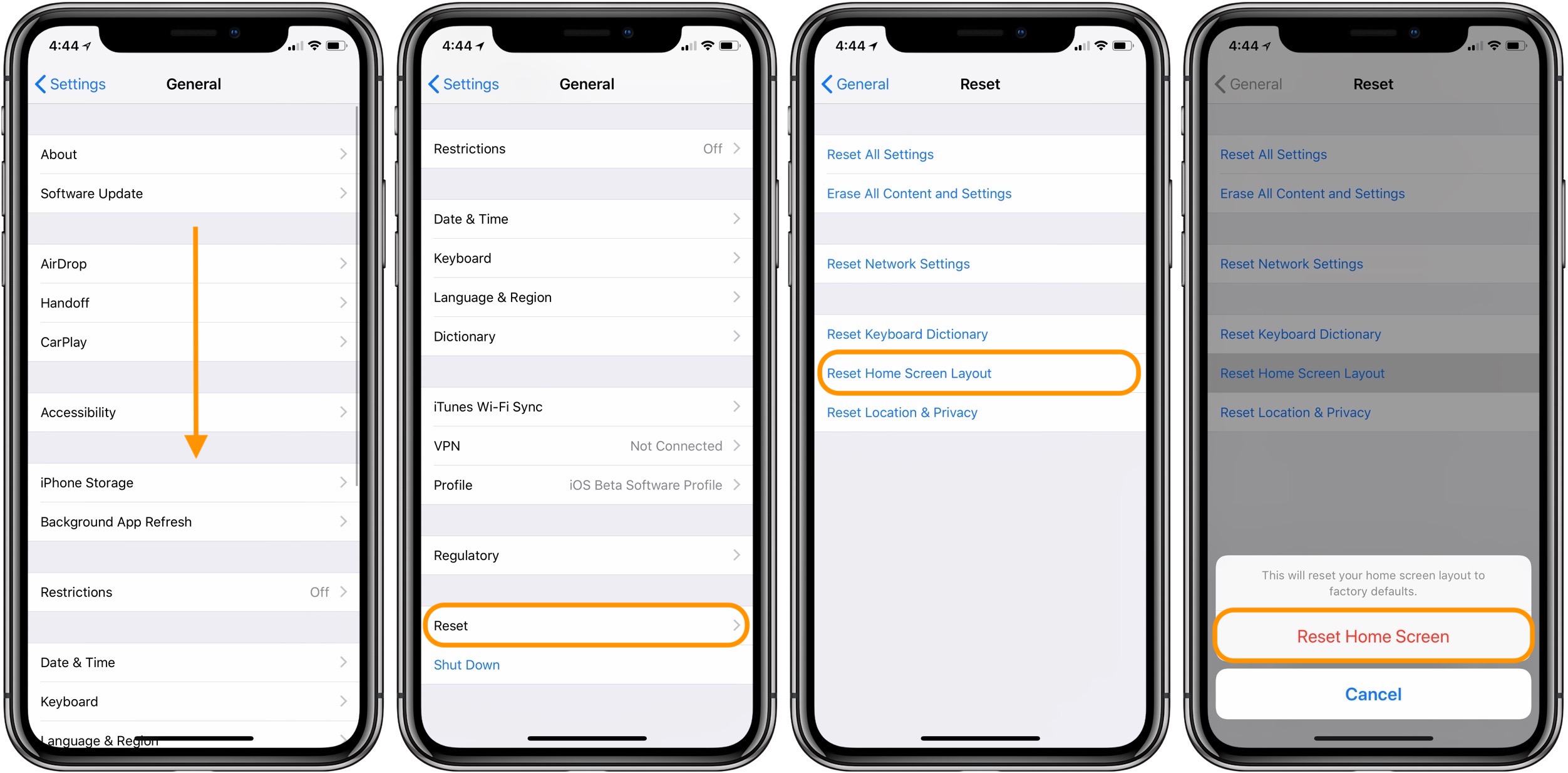 How To Restore The Default Home Screen Layout On Iphone And Ipad 9to5mac