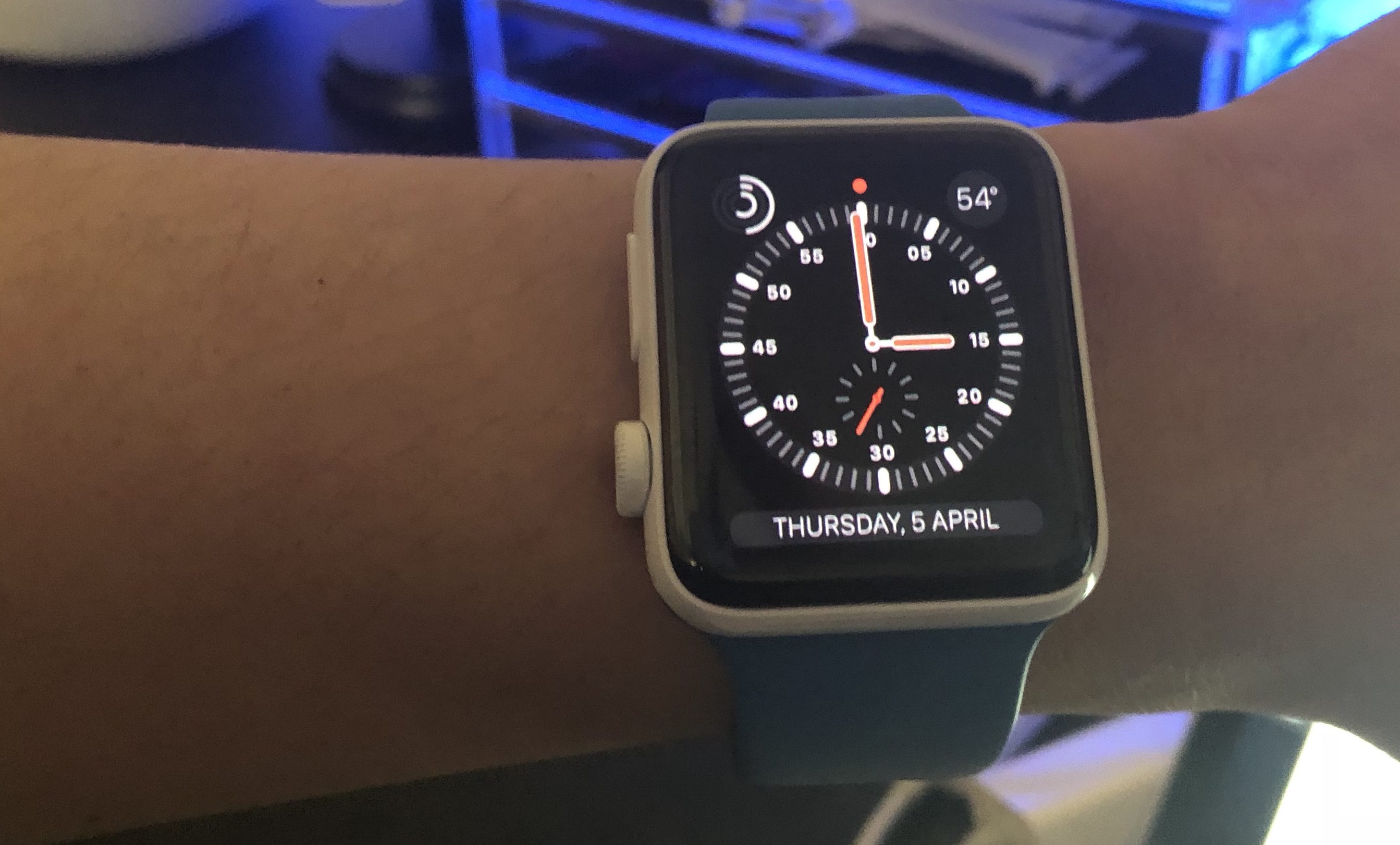 change your Apple Watch orientation 