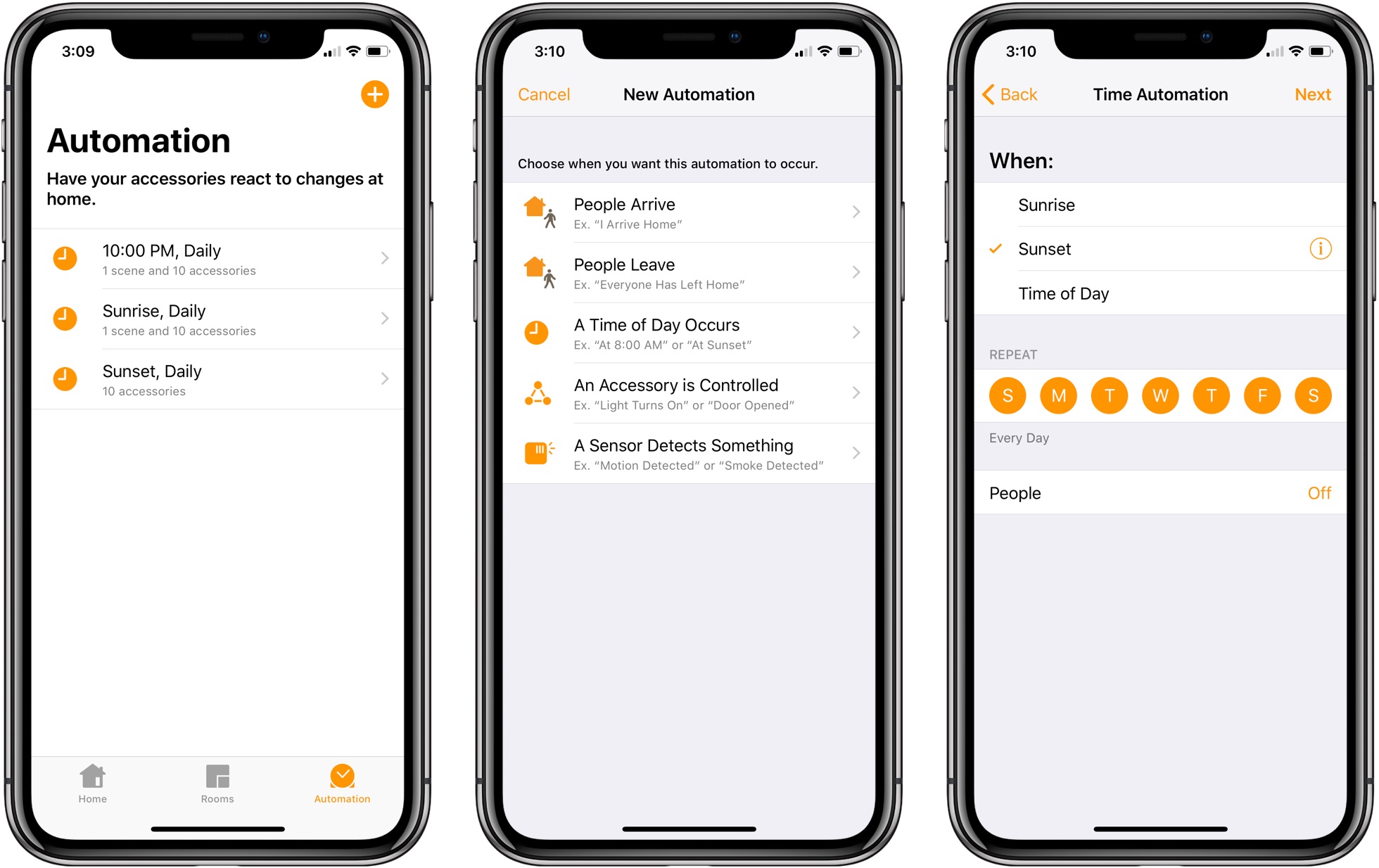 HomeKit Weekly Automating outdoor lights on and off based on sunset