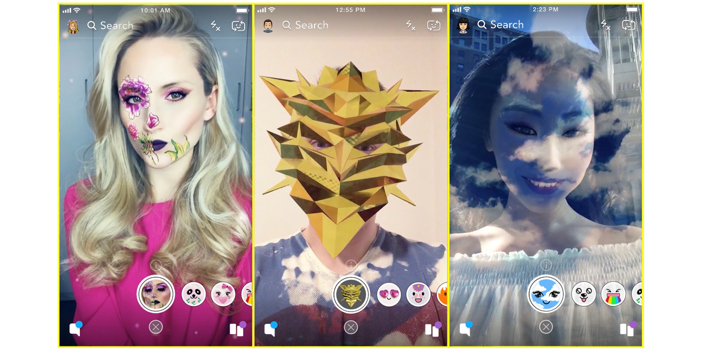 Snapchat Lens Studio now lets anyone create AR Face Lenses, gains