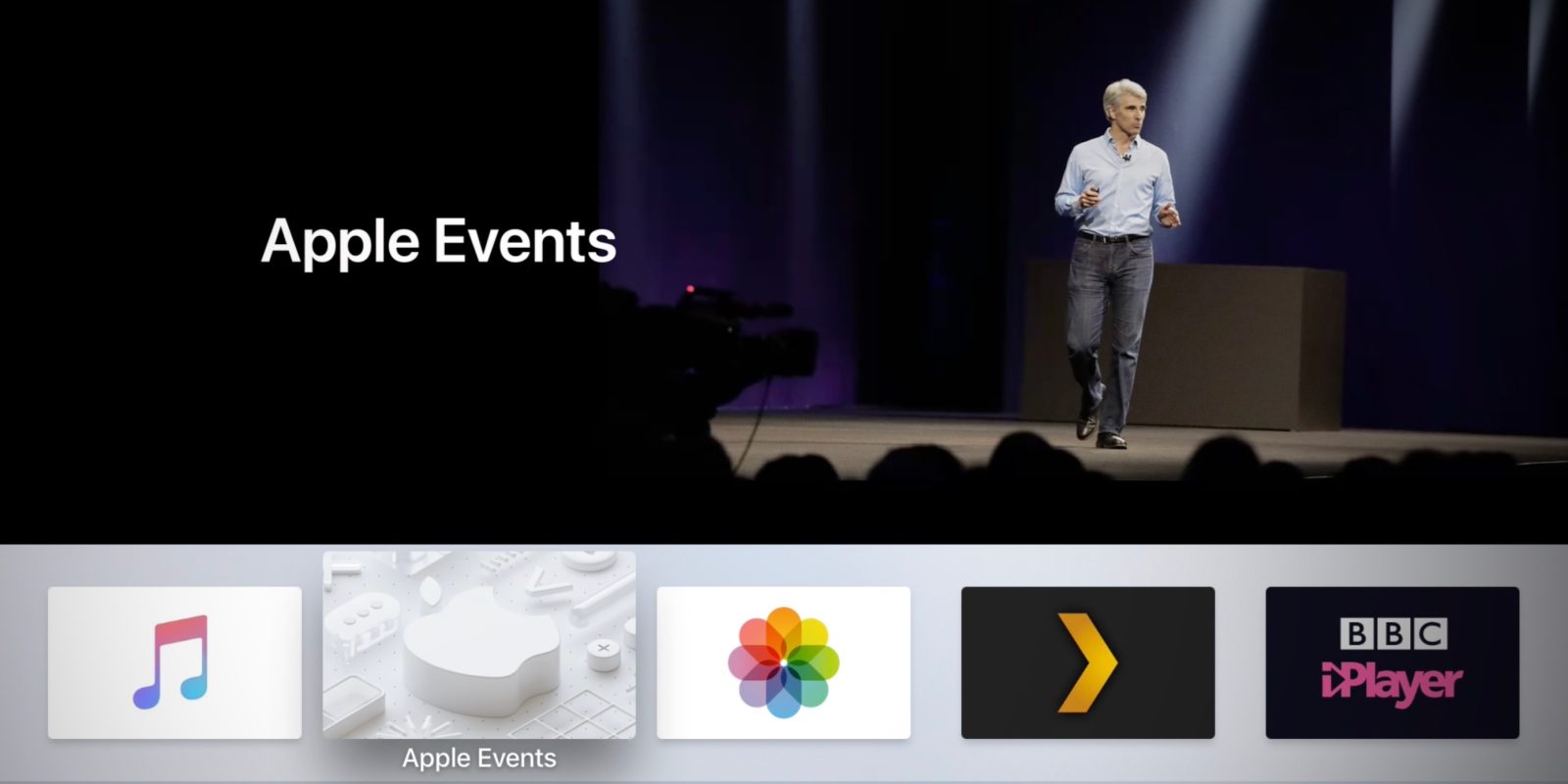 Apple Events app updated on Apple TV ahead of June 4 WWDC keynote live