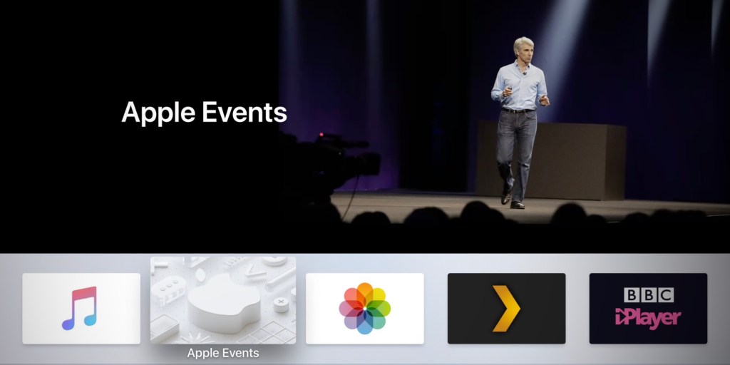 Apple Events app updated on Apple TV ahead of June 4 WWDC keynote live
