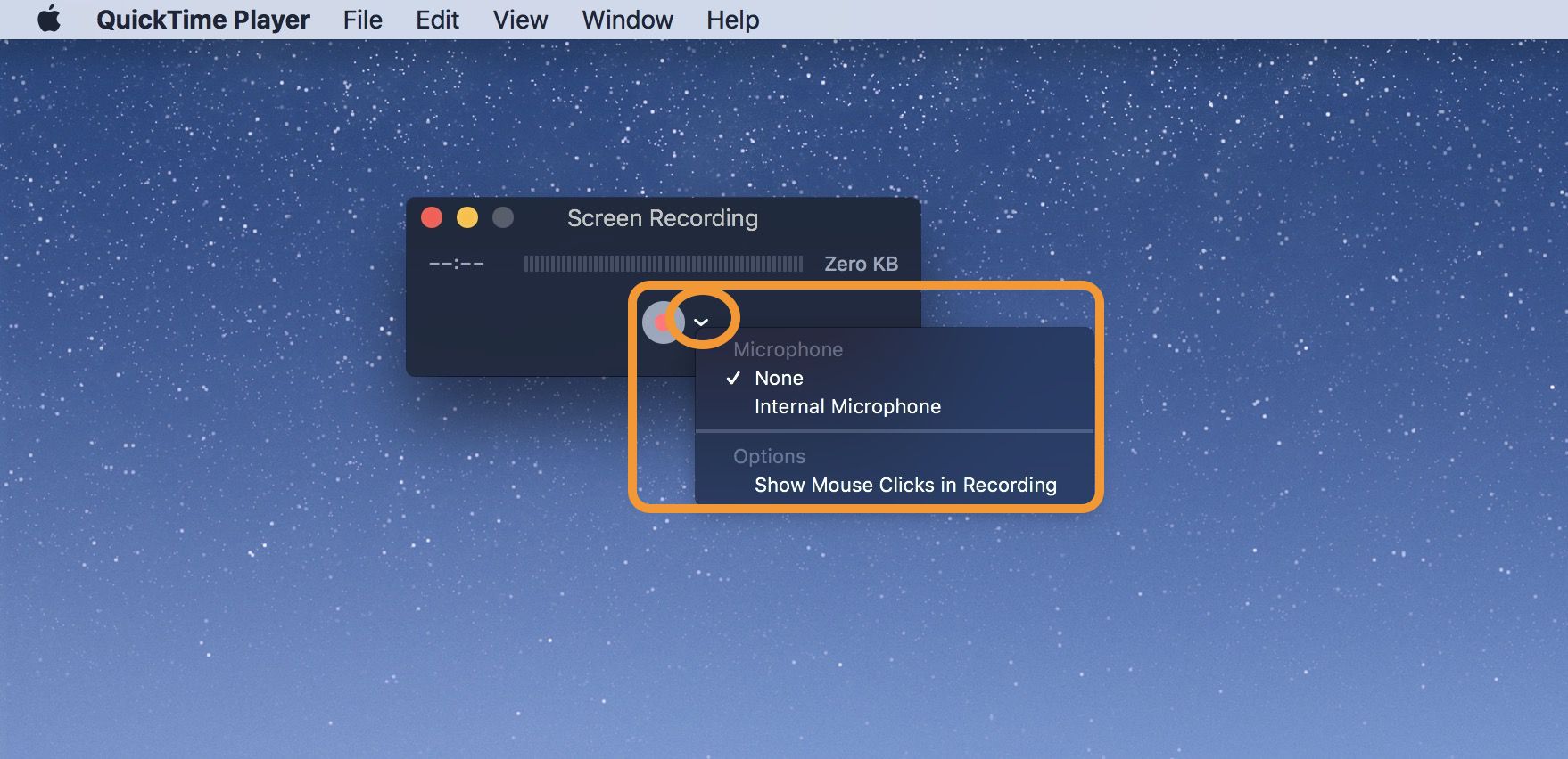 on screen recording mac