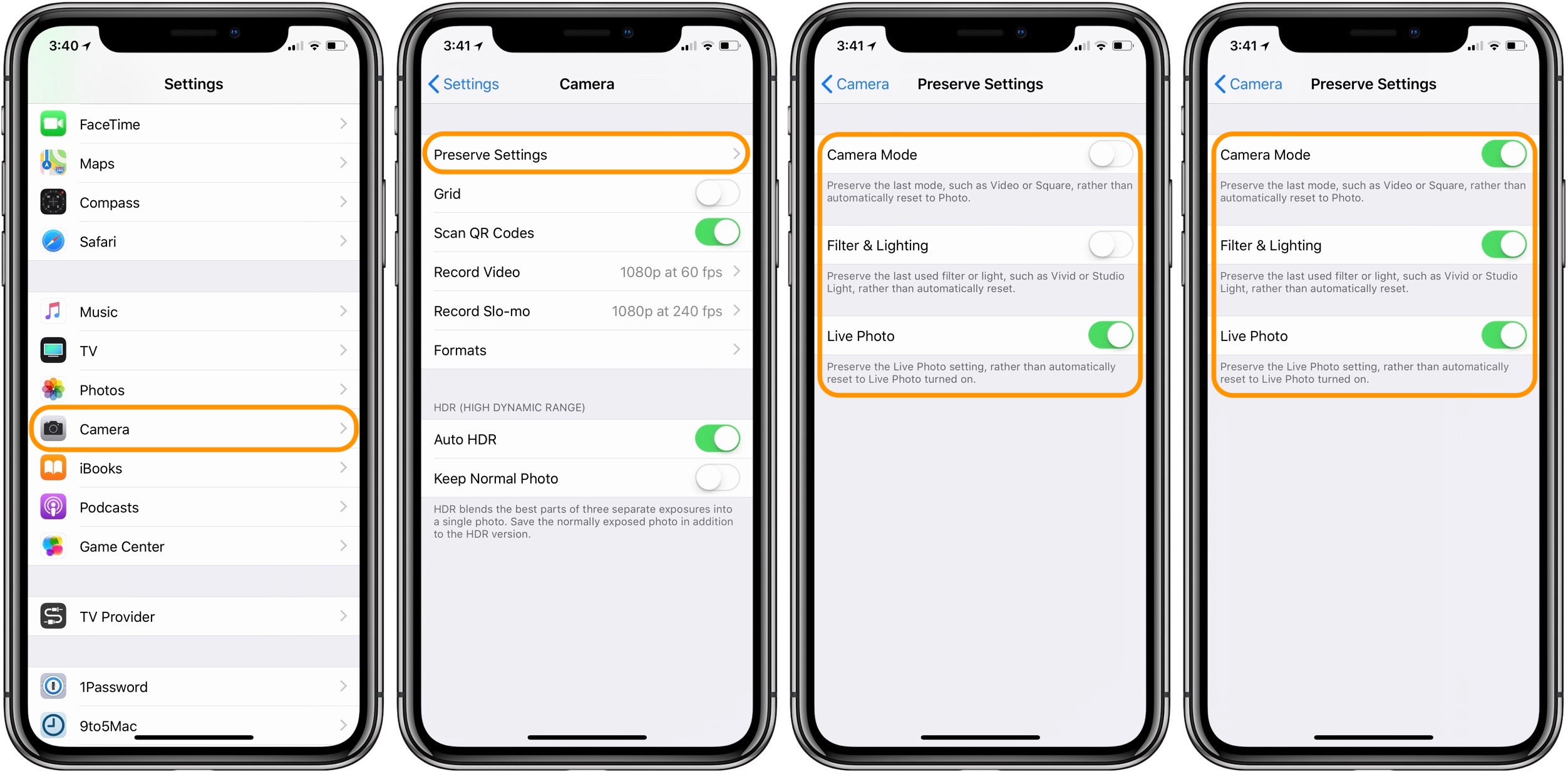 How To Customize Iphone Camera Settings For A Smoother Experience 9to5mac