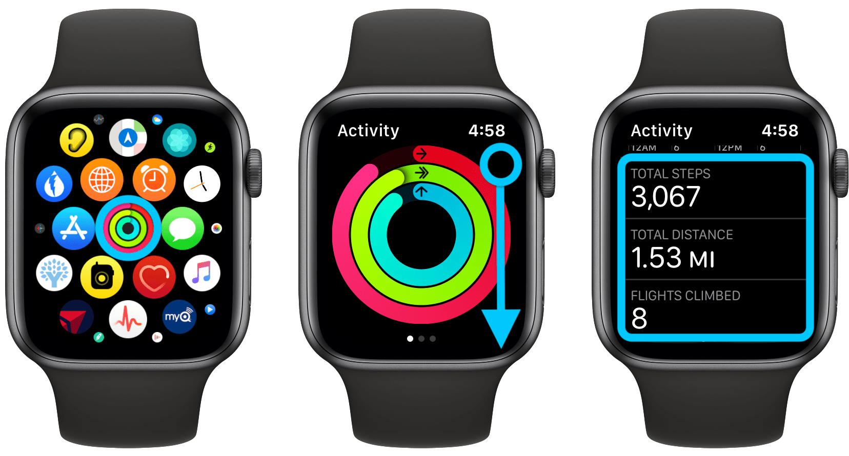 Приложение активность на apple watch как пользоваться