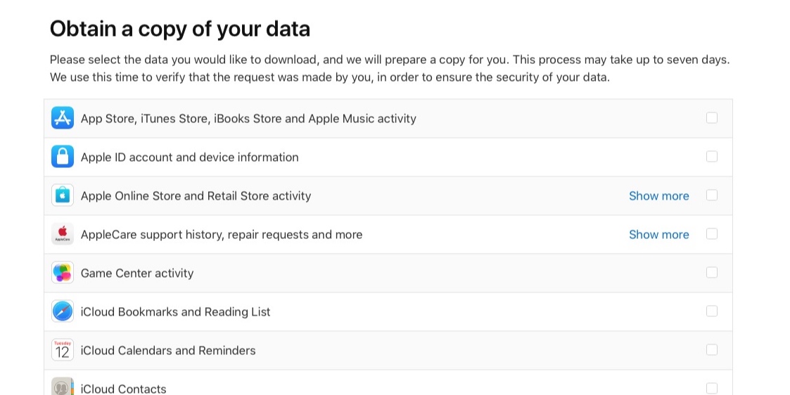 export sniffy data files for mac