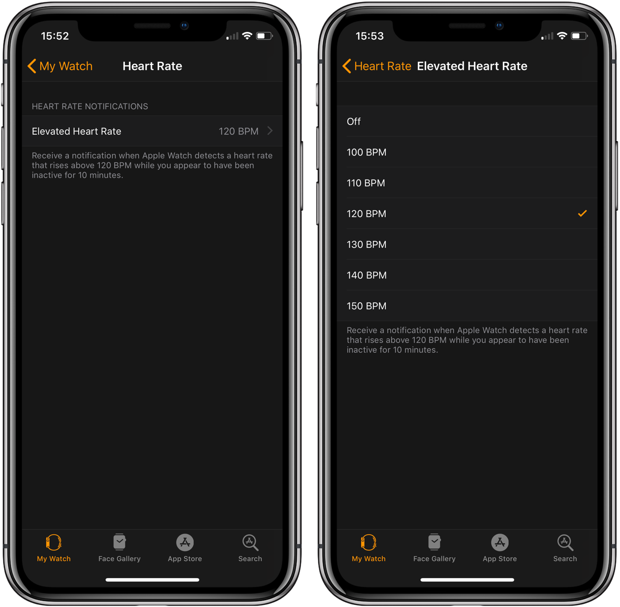 Apple Watch How To Enable Elevated Heart Rate Notifications 9to5Mac