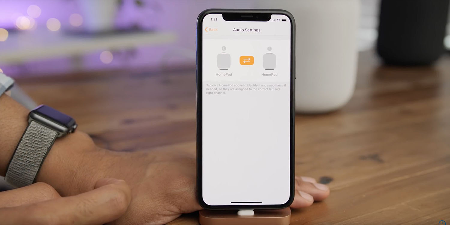 Here's how Apple could automate stereo pairing for a typical HomePod