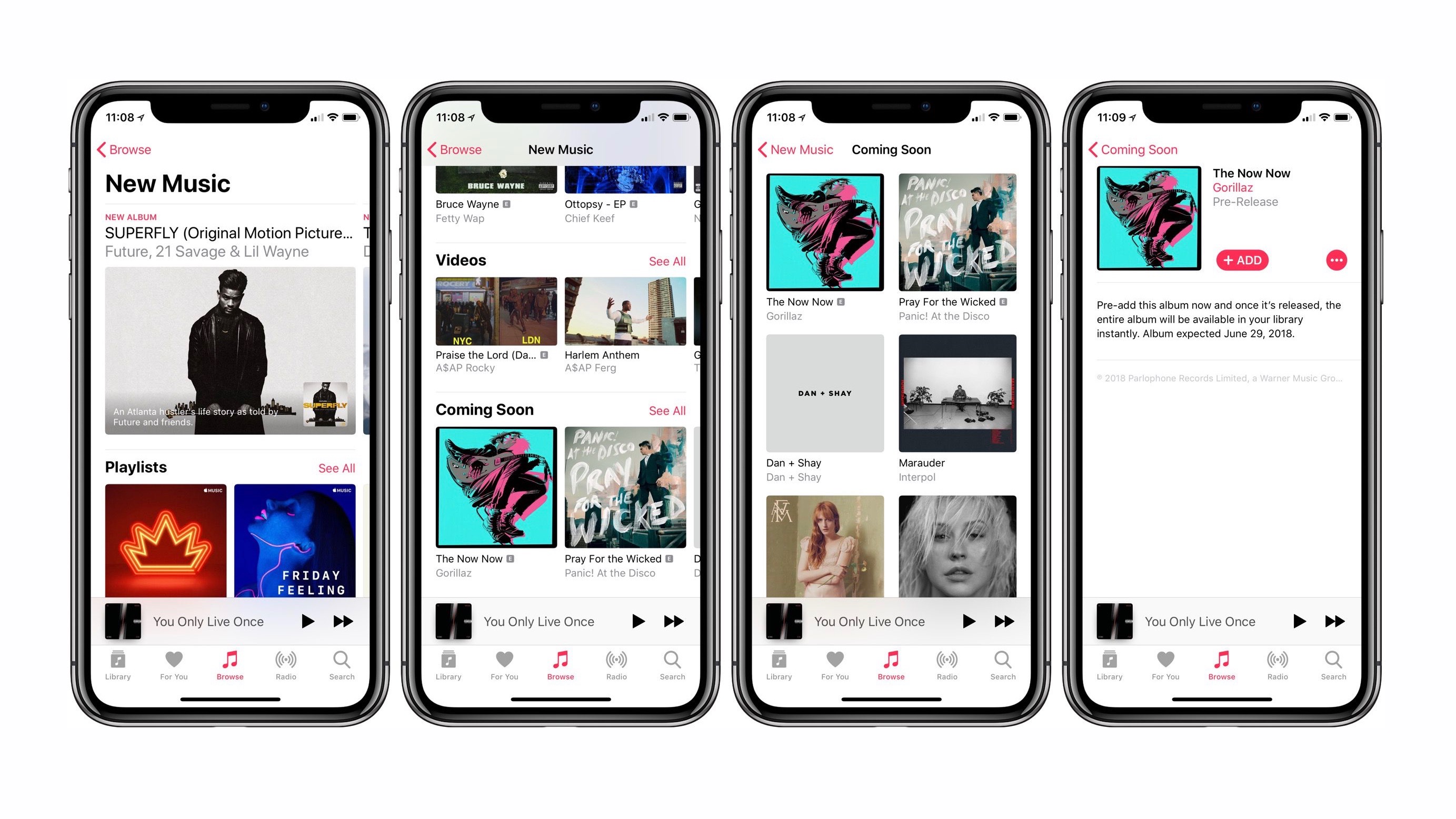 Apple music live