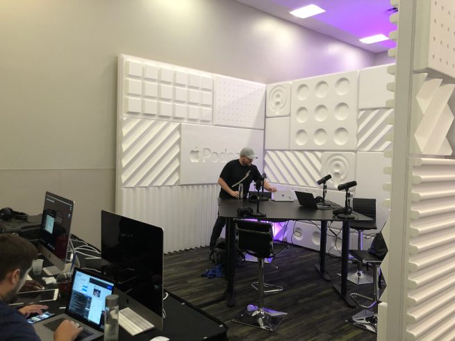 Behind the scenes at Apple’s WWDC Podcast studio setup [Gallery] - 9to5Mac