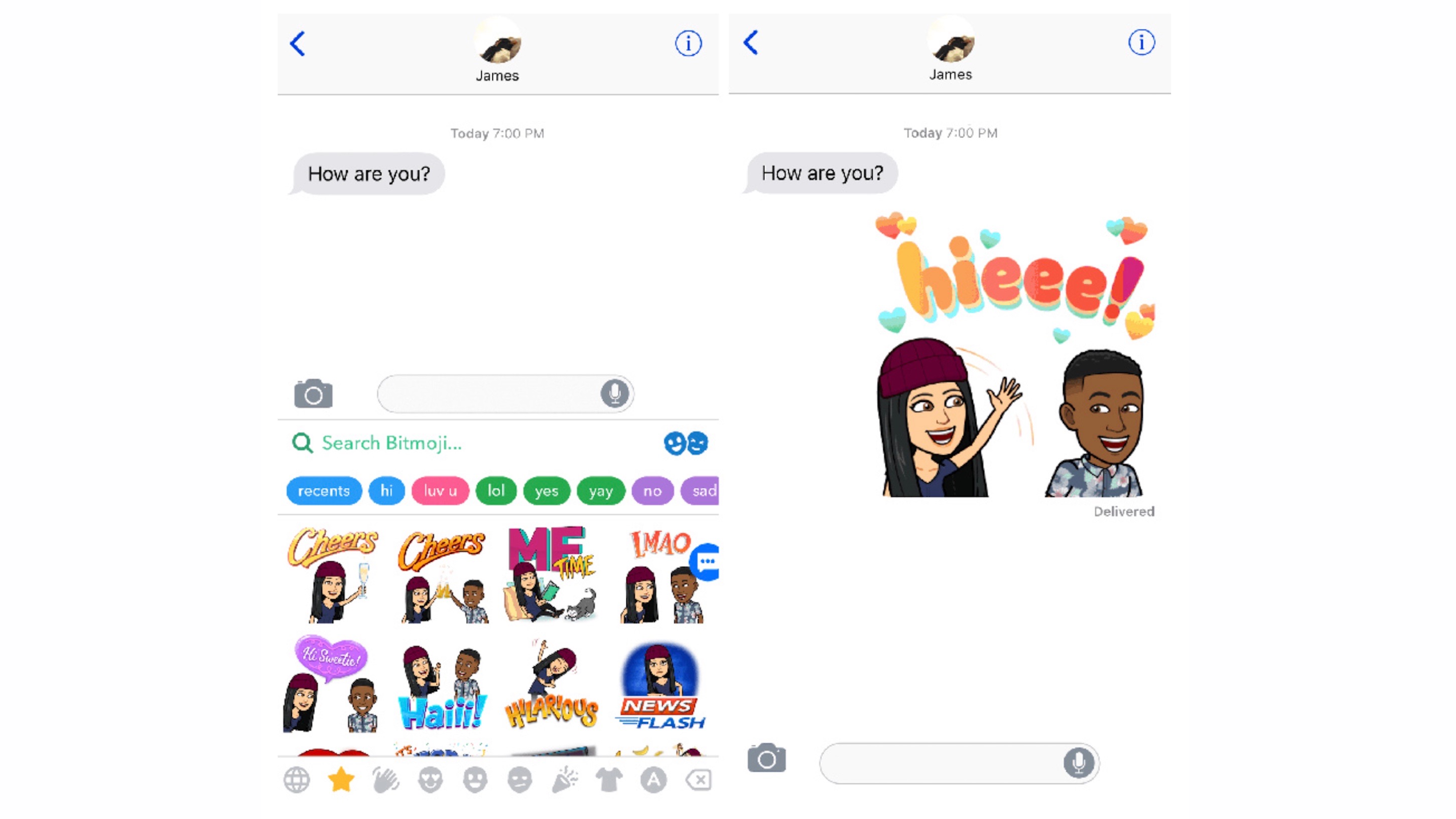 bitmoji for ios