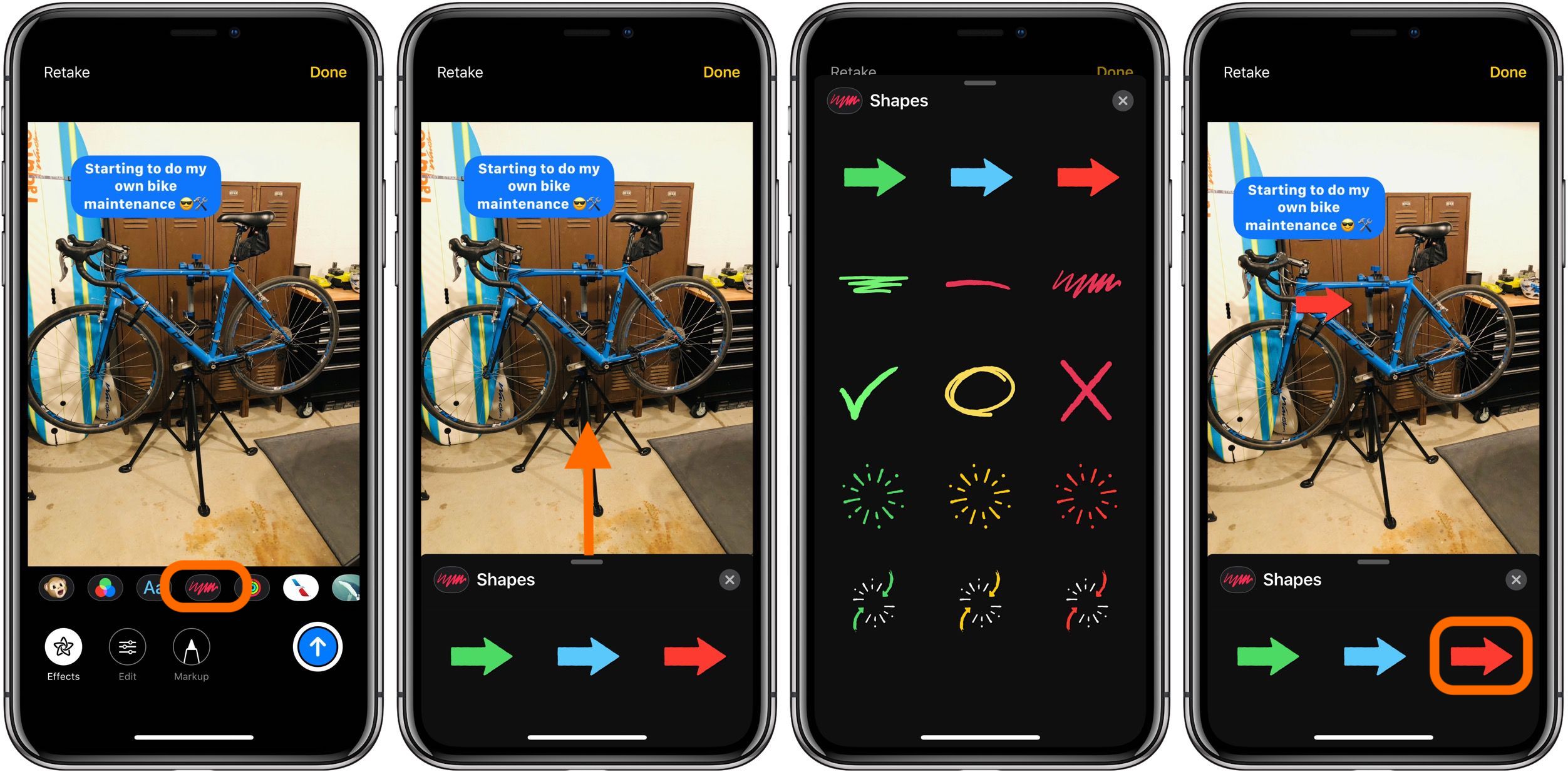 iOS 12 How to markup, add effects, and edit photos and videos within