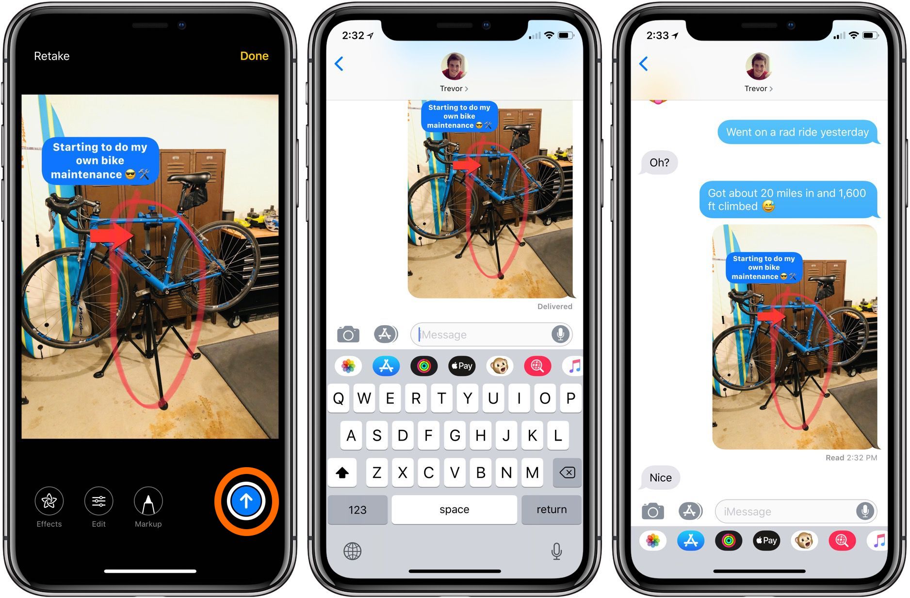 iOS 12 How to markup add effects and edit  photos  and 