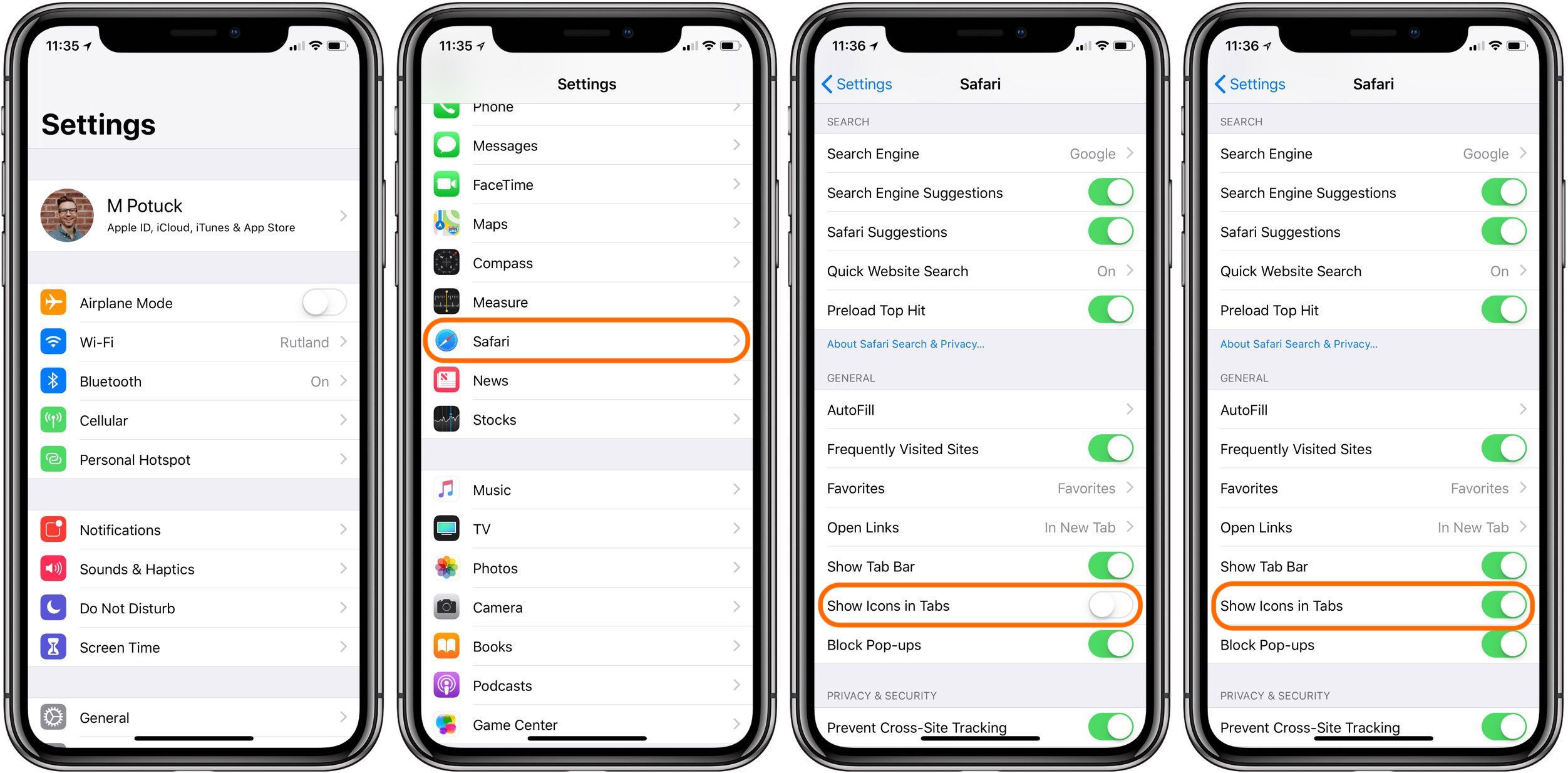 Iphone Ipad How To Show Safari Tab Icons In Ios 12 9to5mac