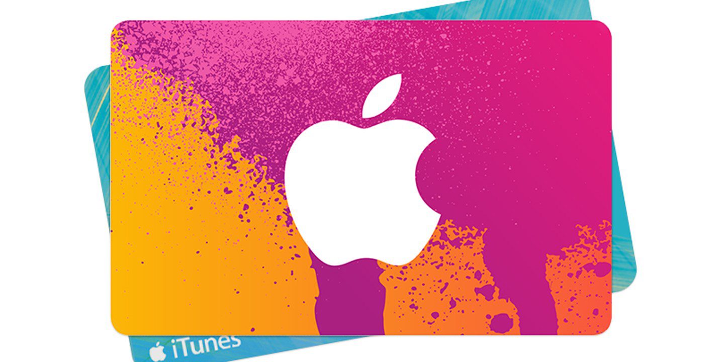 Discounted iTunes gift cards