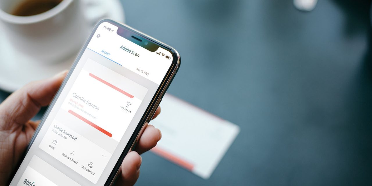 Adobe Scan iOS app can now scan business cards to Contacts with 99 accuracy 9to5Mac
