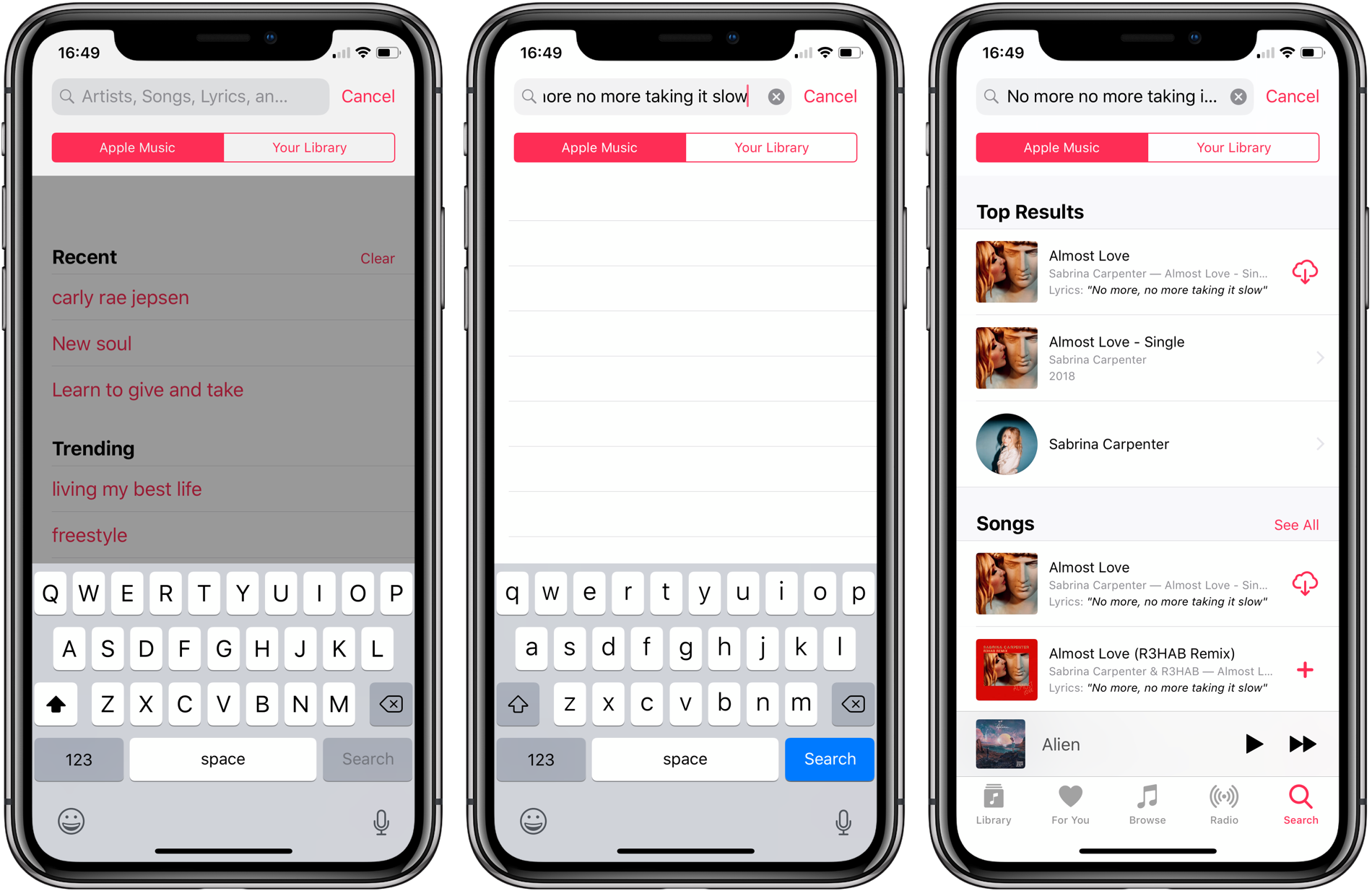 IOS 12 How To Search Song Lyrics In Apple Music On IPhone IPad 9to5Mac