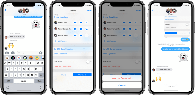 Ios How To Leave A Group Imessage 9to5mac