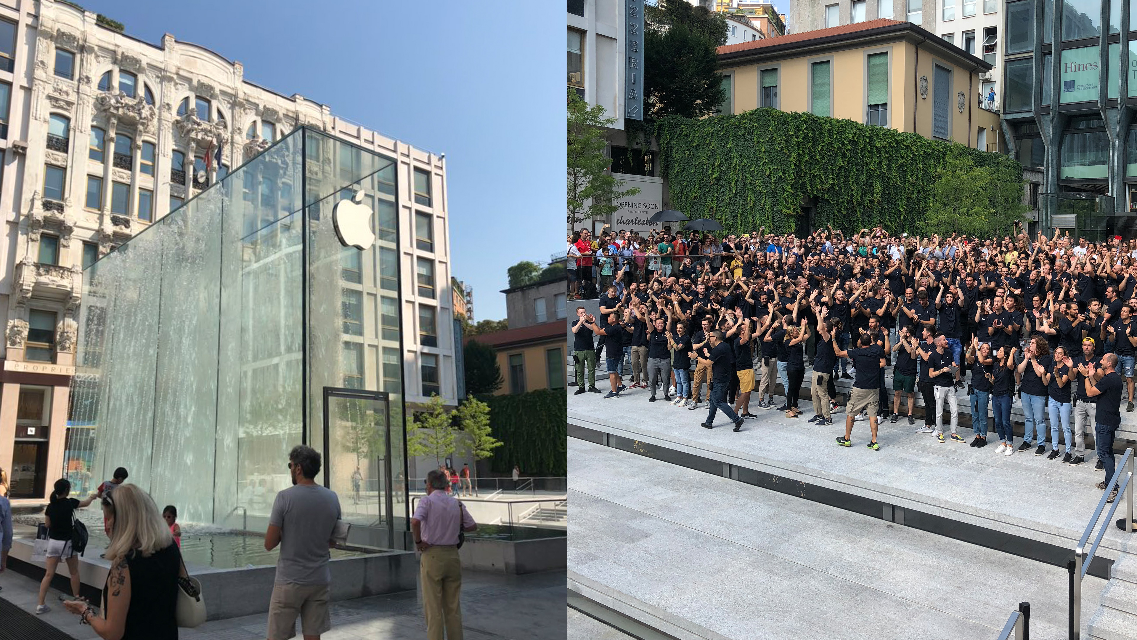 Photos Apple Celebrates Grand Opening Of Piazza Liberty Store In Milan Italy 9to5mac