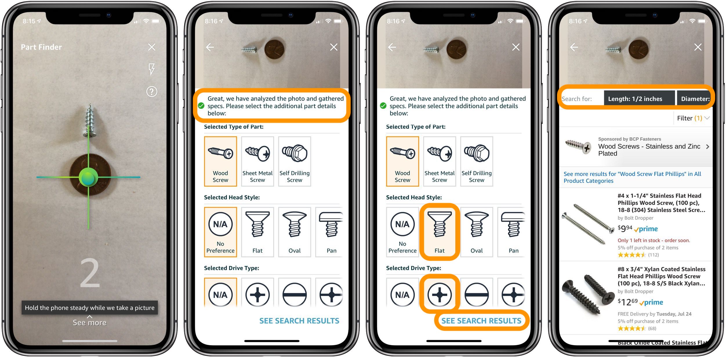 iPhone app adds AR 'part finder' for identifying and buying small  hardware like screws - 9to5Mac