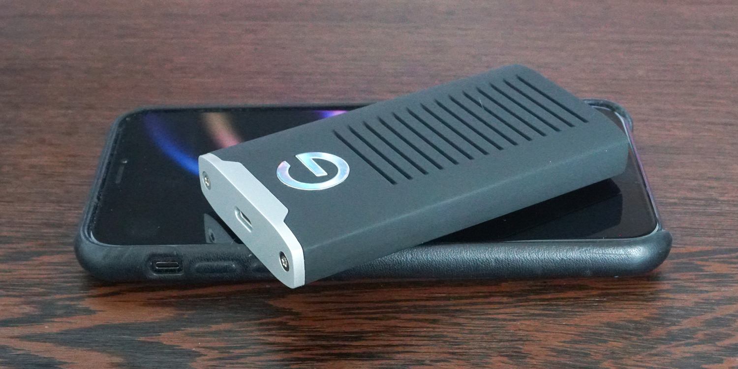 Review G Technology S R Series Is An Affordable Super Rugged Usb C Portable Ssd 9to5mac